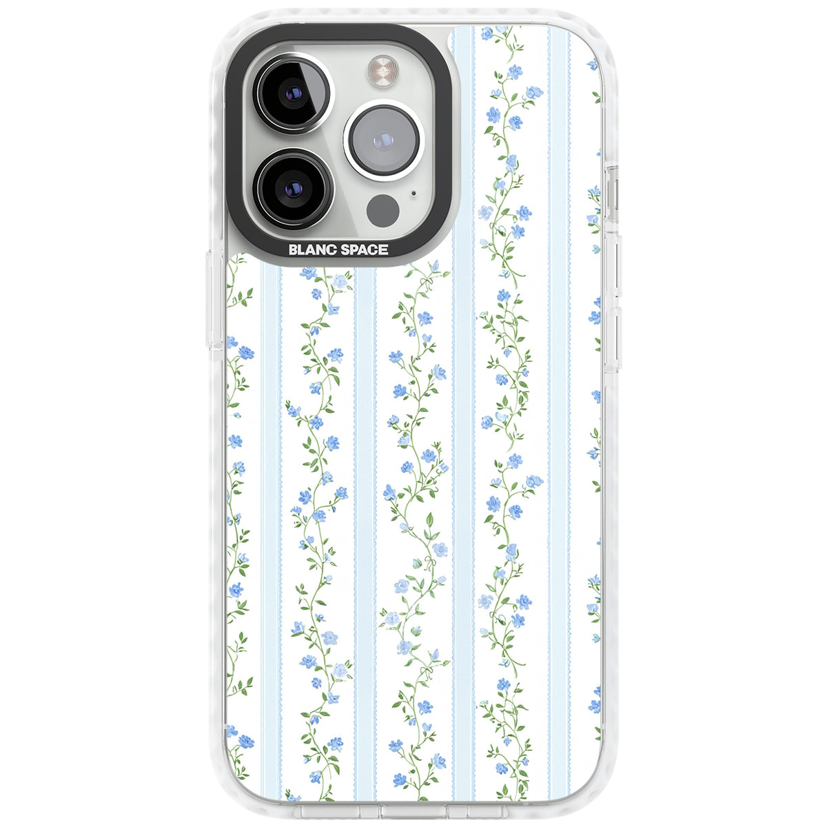 Bluebell Vine iPhone 13 Pro / iPhone 13 Pro Max / iPhone 14 Pro / iPhone 14 Pro Max / iPhone 15 Pro / iPhone 15 Pro Max Impact Pro Clear Phone Case front