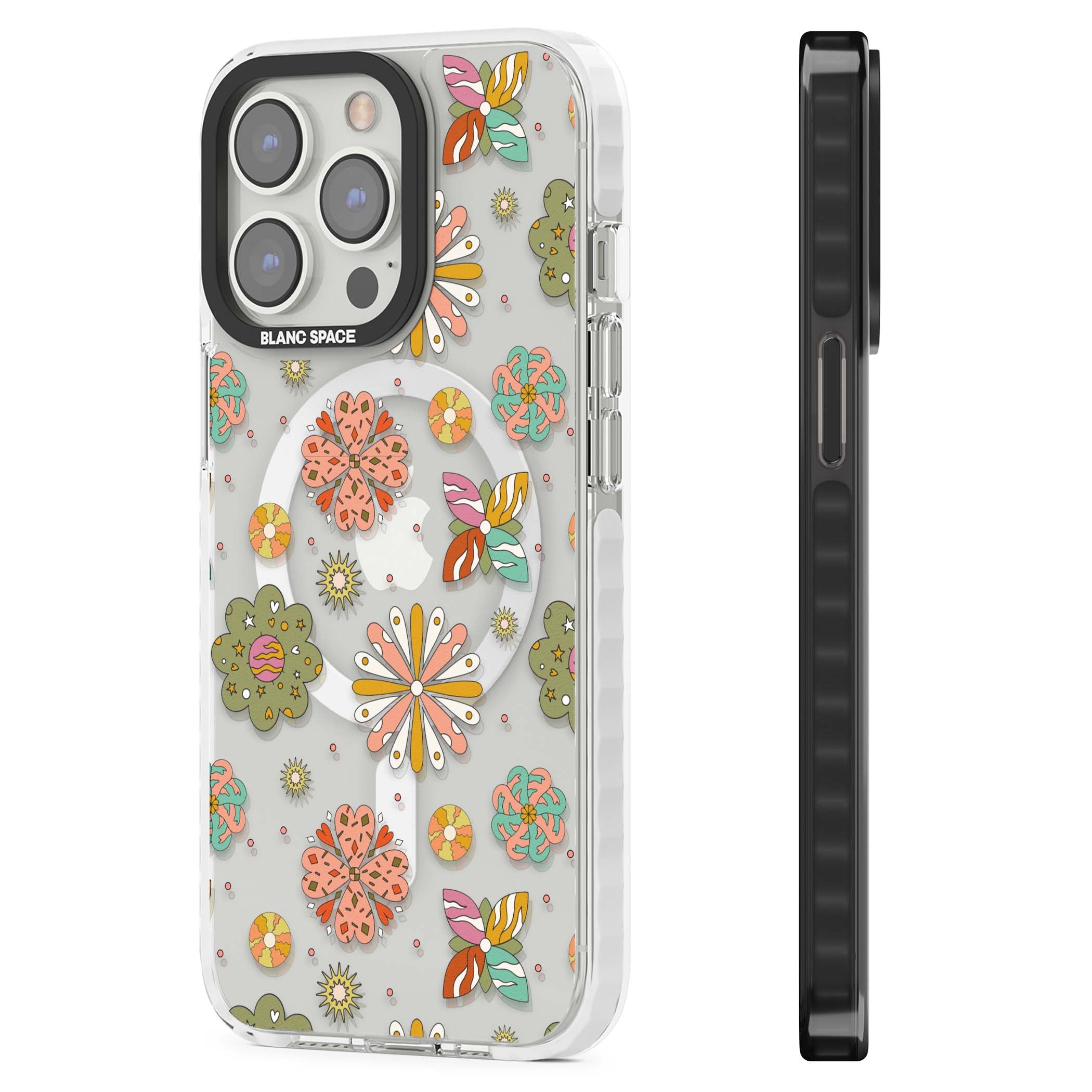 Elevate Your Phone'S Style With This Boho Celestial Sun & Eye Phone Case, Featuring A Mystical Blend Of Suns, All-Seeing Eyes, Butterflies, Stars, And