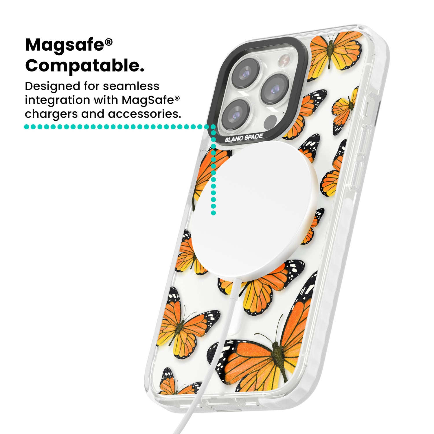 Magsafe Impact Phone Case for iPhone 13 Pro, iPhone 14 Pro, iPhone 15 Pro