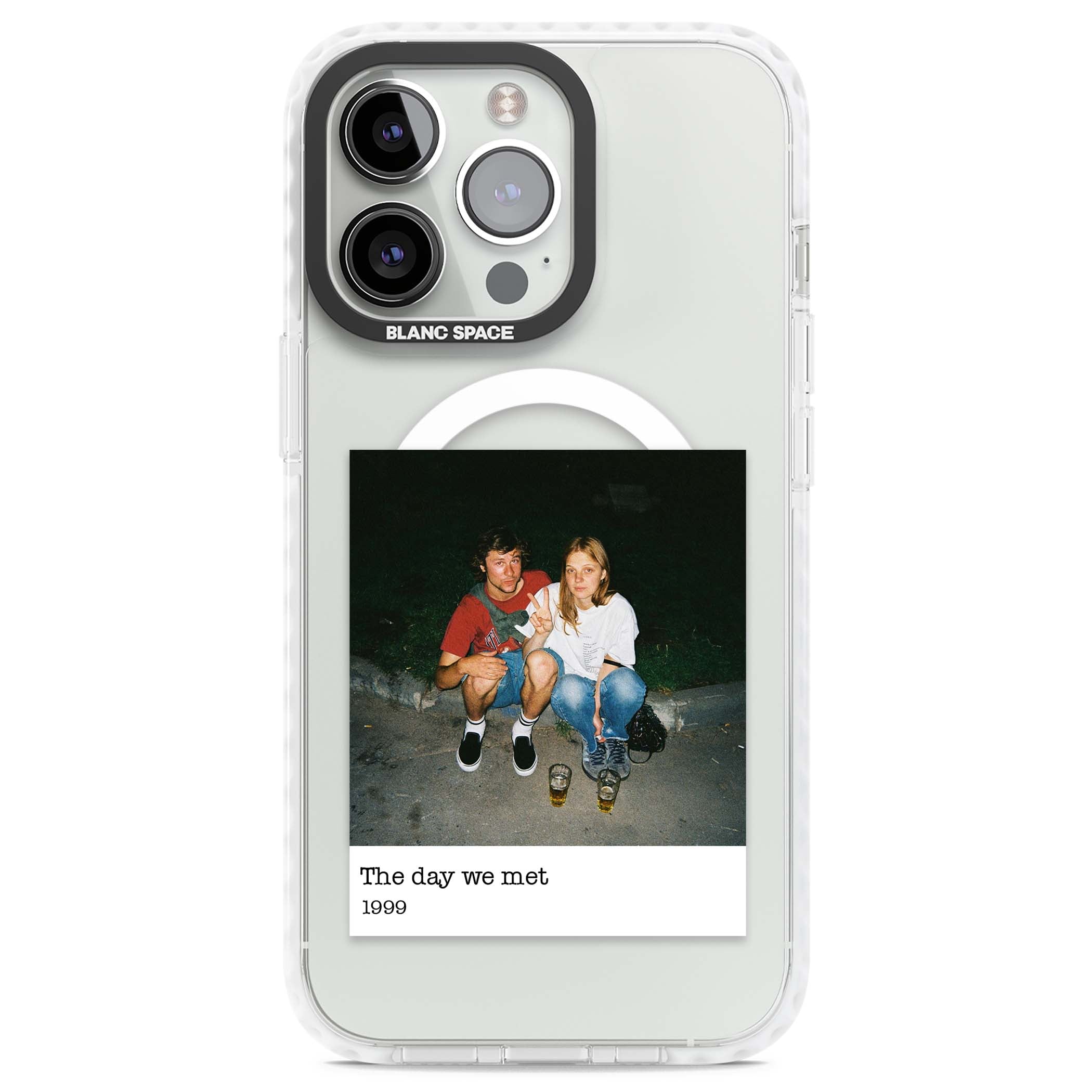 Photo Memory minimal iPhone case | Impact Magsafe case for iPhone 13 Pro, iPhone 14 Pro, iPhone 15 Pro