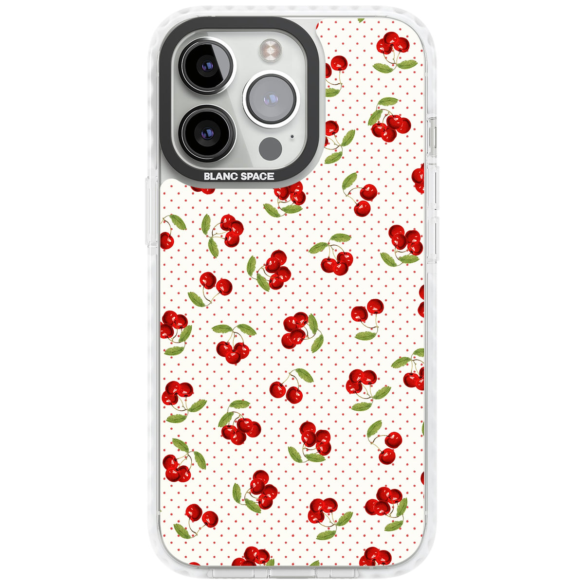 Cherry Picking iPhone 13 Pro / iPhone 13 Pro Max / iPhone 14 Pro / iPhone 14 Pro Max / iPhone 15 Pro / iPhone 15 Pro Max Impact Pro Clear Phone Case front
