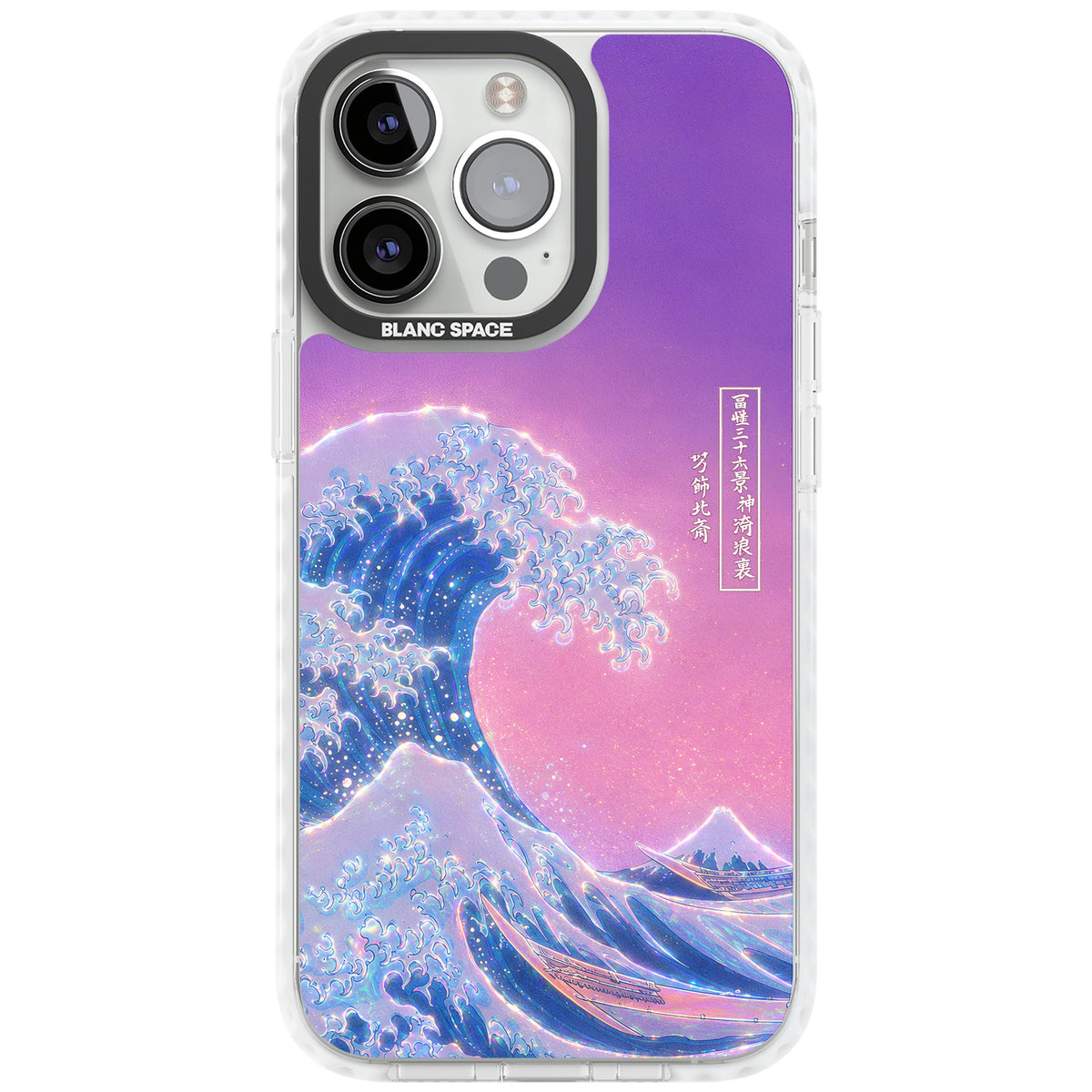 The Great Opal Wave iPhone 13 Pro / iPhone 13 Pro Max / iPhone 14 Pro / iPhone 14 Pro Max / iPhone 15 Pro / iPhone 15 Pro Max Impact Pro Clear Phone Case front