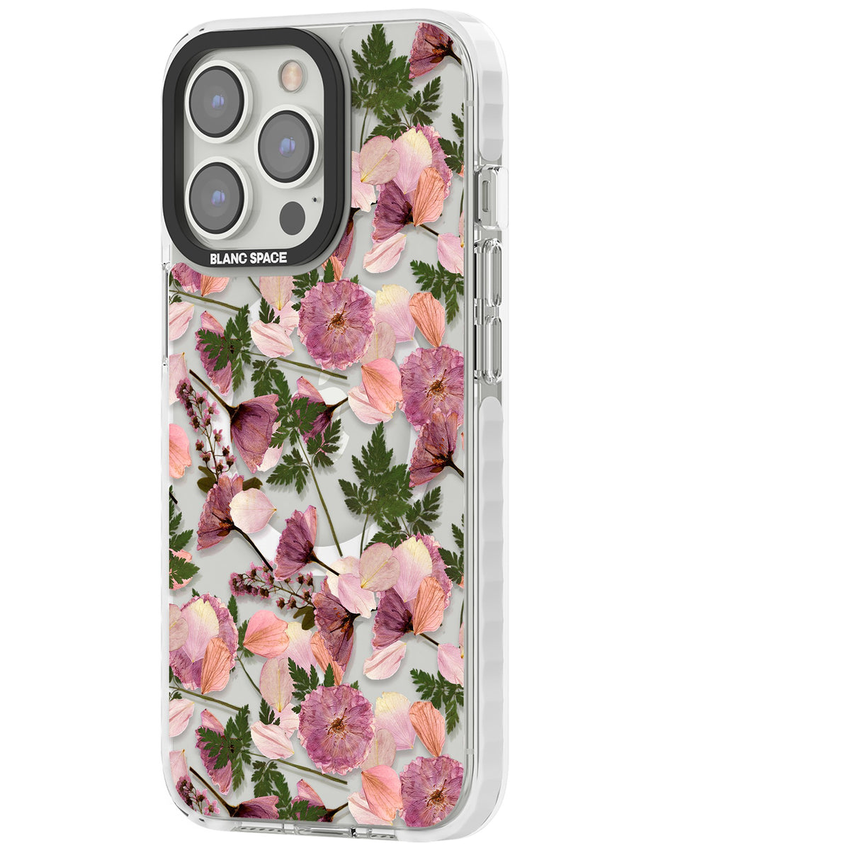 Blossom Archive iPhone 13 Pro / iPhone 13 Pro Max / iPhone 14 Pro / iPhone 14 Pro Max / iPhone 15 Pro / iPhone 15 Pro Max Impact Pro Clear Phone Case side