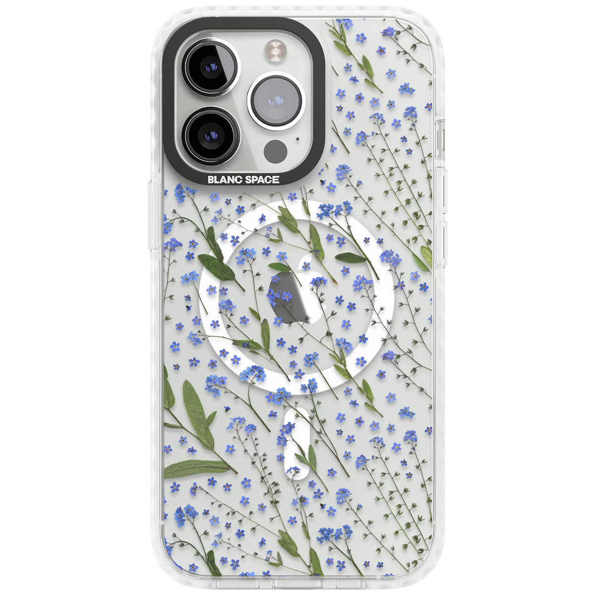 Blue Meadow iPhone 13 Pro / iPhone 13 Pro Max / iPhone 14 Pro / iPhone 14 Pro Max / iPhone 15 Pro / iPhone 15 Pro Max Impact Pro Clear Phone Case front