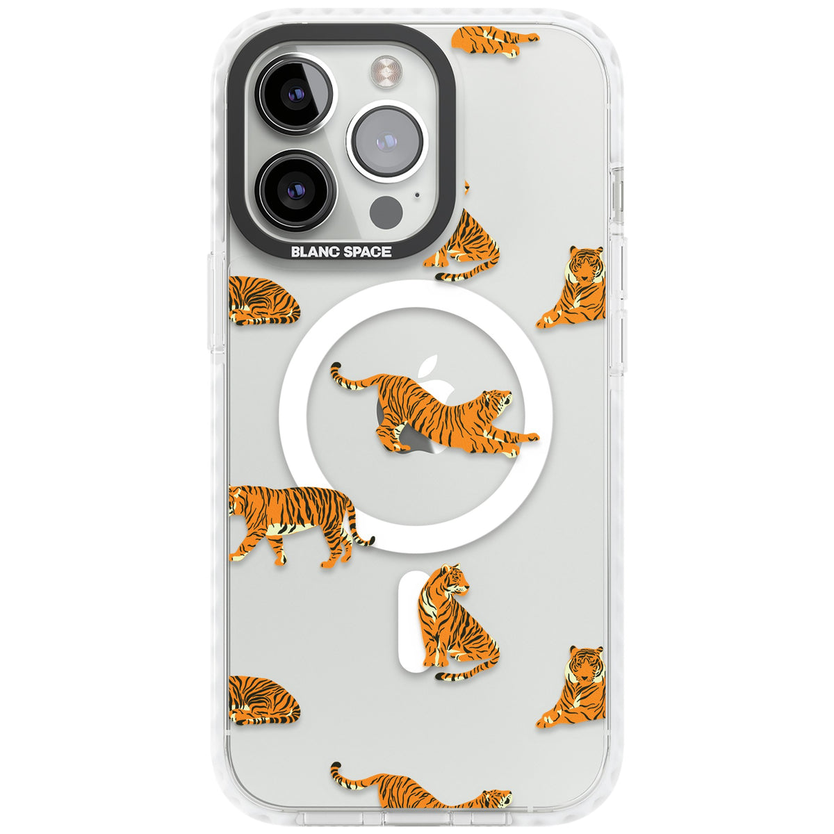 Tiger Lounge iPhone 13 Pro / iPhone 13 Pro Max / iPhone 14 Pro / iPhone 14 Pro Max / iPhone 15 Pro / iPhone 15 Pro Max Impact Pro Clear Phone Case front