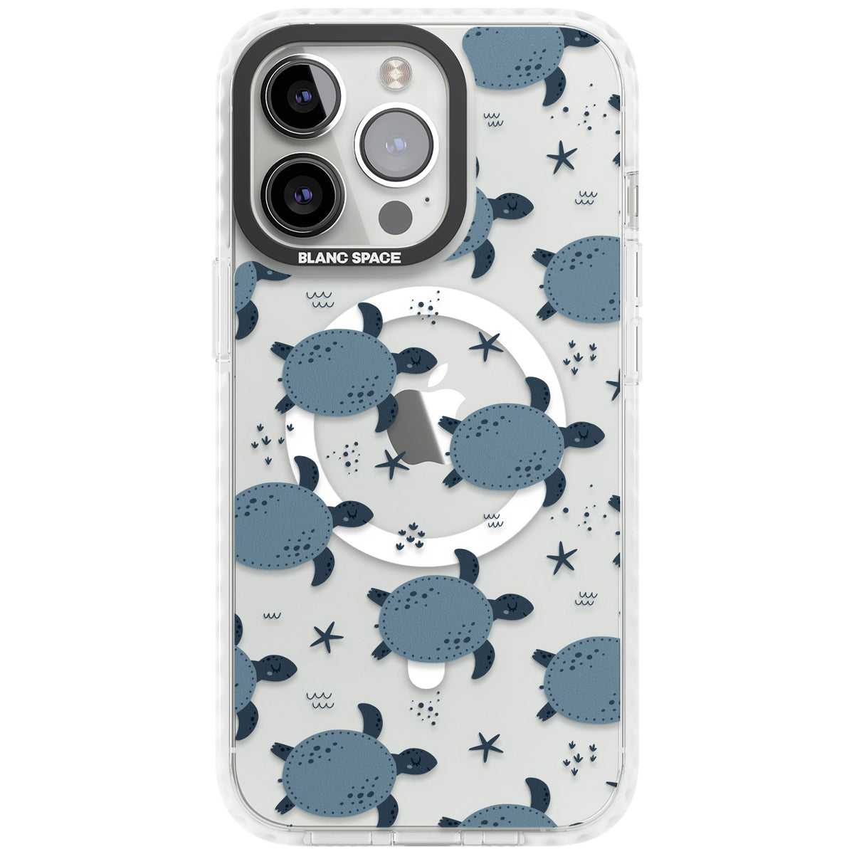Turtle Voyage iPhone 13 Pro / iPhone 13 Pro Max / iPhone 14 Pro / iPhone 14 Pro Max / iPhone 15 Pro / iPhone 15 Pro Max Impact Pro Clear Phone Case front