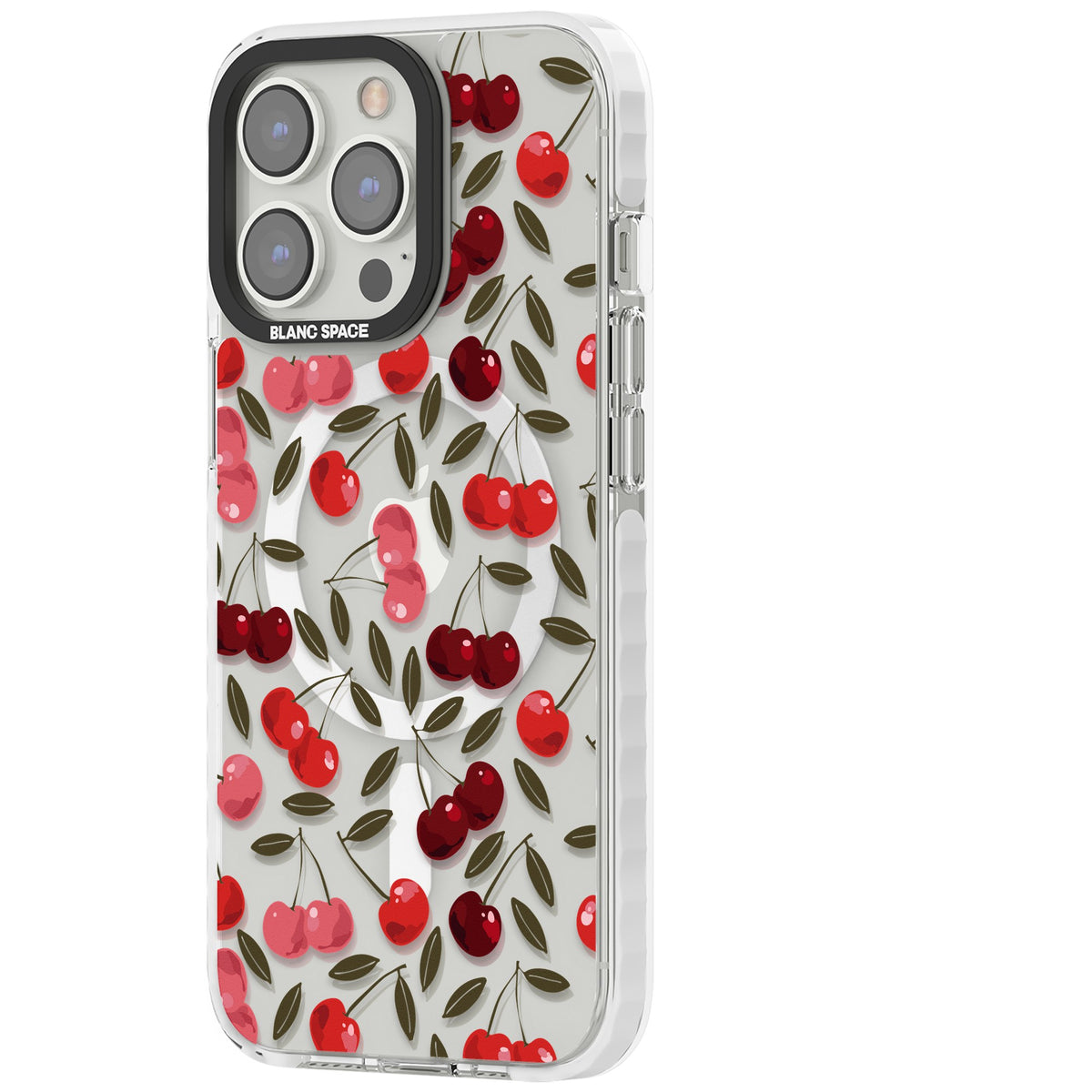 Cherry On Top iPhone 13 Pro / iPhone 13 Pro Max / iPhone 14 Pro / iPhone 14 Pro Max / iPhone 15 Pro / iPhone 15 Pro Max Impact Pro Clear Phone Case side