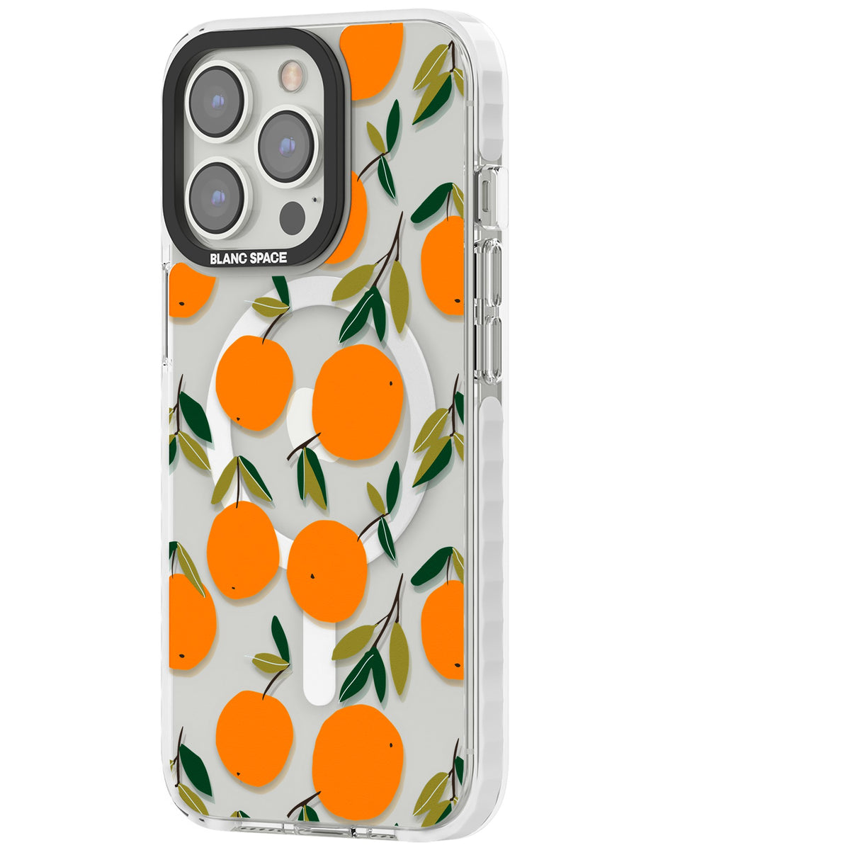 Citrus Grove iPhone 13 Pro / iPhone 13 Pro Max / iPhone 14 Pro / iPhone 14 Pro Max / iPhone 15 Pro / iPhone 15 Pro Max Impact Pro Clear Phone Case side