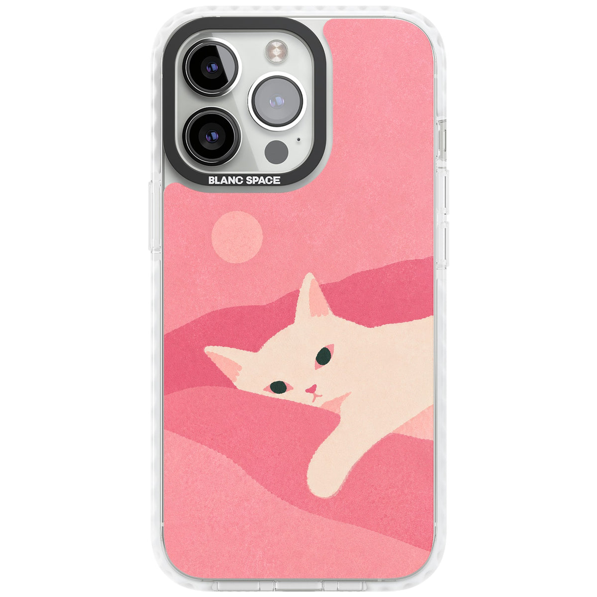 Pink Dreams iPhone 13 Pro / iPhone 13 Pro Max / iPhone 14 Pro / iPhone 14 Pro Max / iPhone 15 Pro / iPhone 15 Pro Max Impact Pro Clear Phone Case front