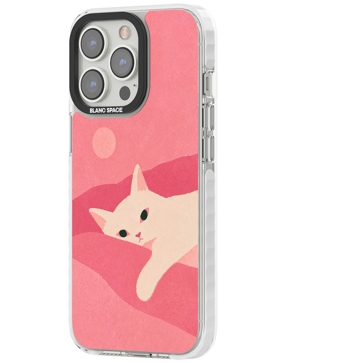 Pink Dreams iPhone 13 Pro / iPhone 13 Pro Max / iPhone 14 Pro / iPhone 14 Pro Max / iPhone 15 Pro / iPhone 15 Pro Max Impact Pro Clear Phone Case side