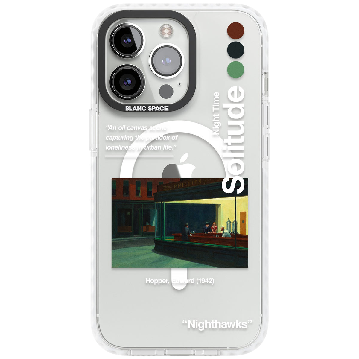 Nighthawks iPhone 13 Pro / iPhone 13 Pro Max / iPhone 14 Pro / iPhone 14 Pro Max / iPhone 15 Pro / iPhone 15 Pro Max Impact Pro Clear Phone Case front