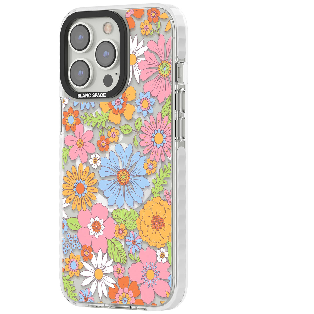 Spring Sonnet iPhone 13 Pro / iPhone 13 Pro Max / iPhone 14 Pro / iPhone 14 Pro Max / iPhone 15 Pro / iPhone 15 Pro Max Impact Pro Clear Phone Case side