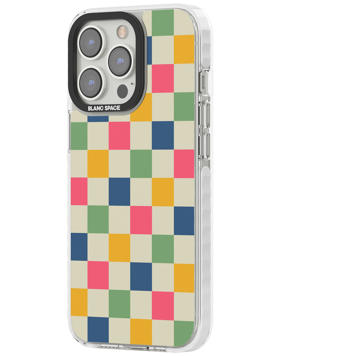 Sugar Cubes iPhone 13 Pro / iPhone 13 Pro Max / iPhone 14 Pro / iPhone 14 Pro Max / iPhone 15 Pro / iPhone 15 Pro Max Impact Pro Clear Phone Case side