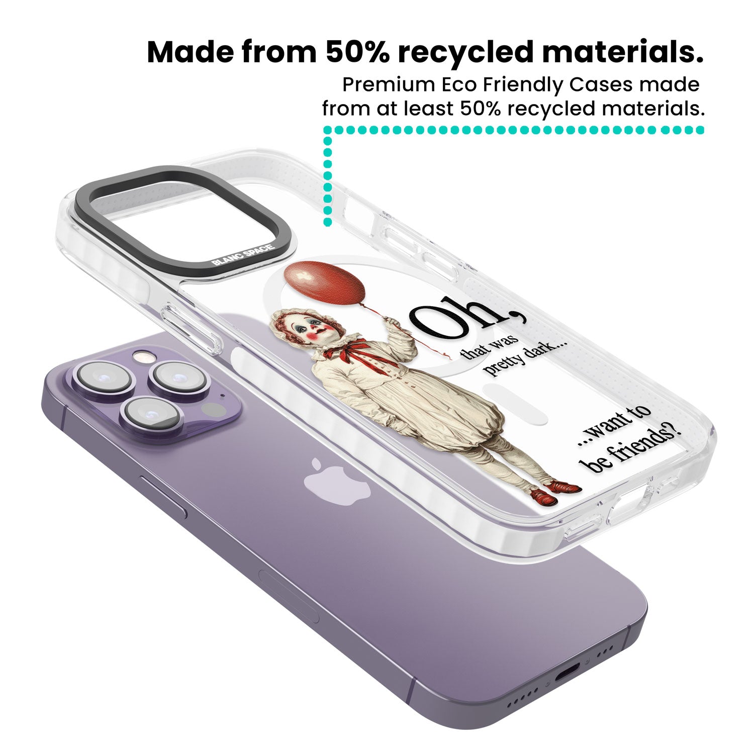 Want to be Friends? Magsafe Impact Phone Case for iPhone 13 Pro, iPhone 14 Pro, iPhone 15 Pro