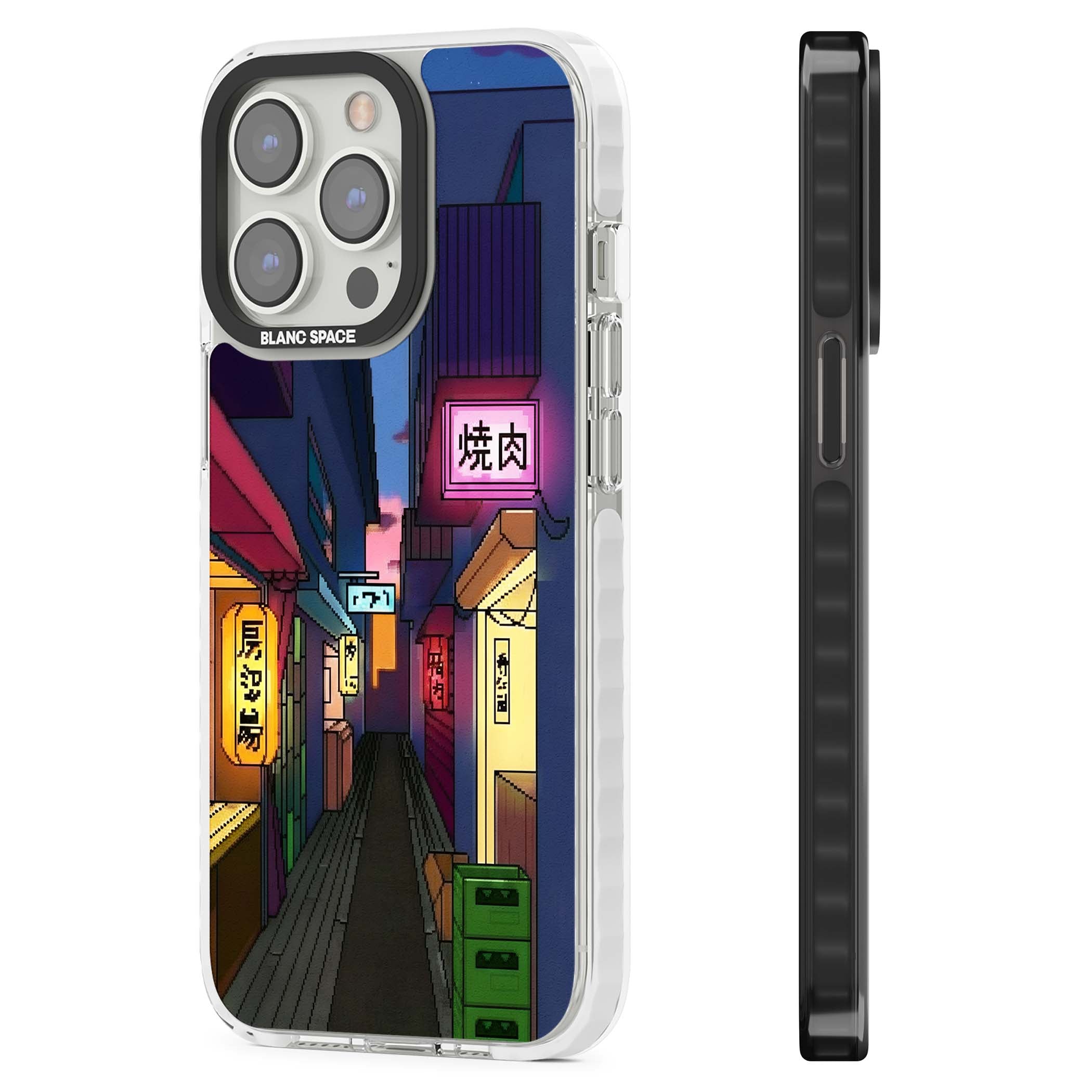 Nights In The Yokocho for him iPhone case | Clear Impact case for iPhone 13 Pro, iPhone 14 Pro, iPhone 15 Pro