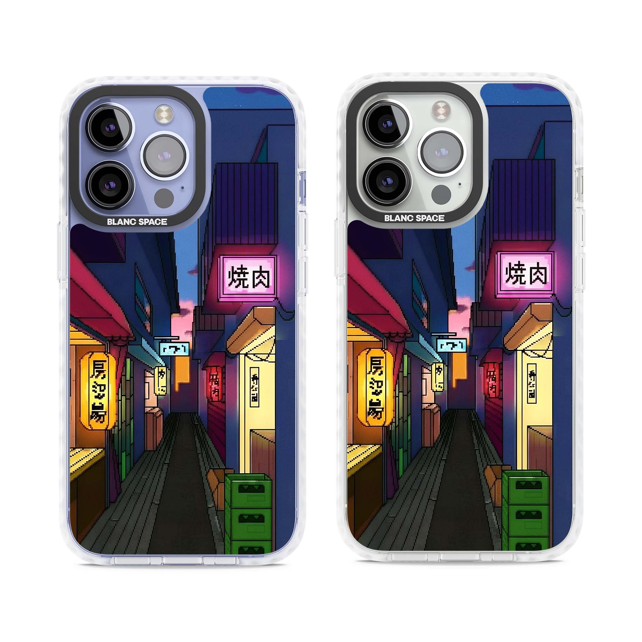 Nights In The Yokocho for him iPhone case | Clear Impact case for iPhone 13 Pro, iPhone 14 Pro, iPhone 15 Pro