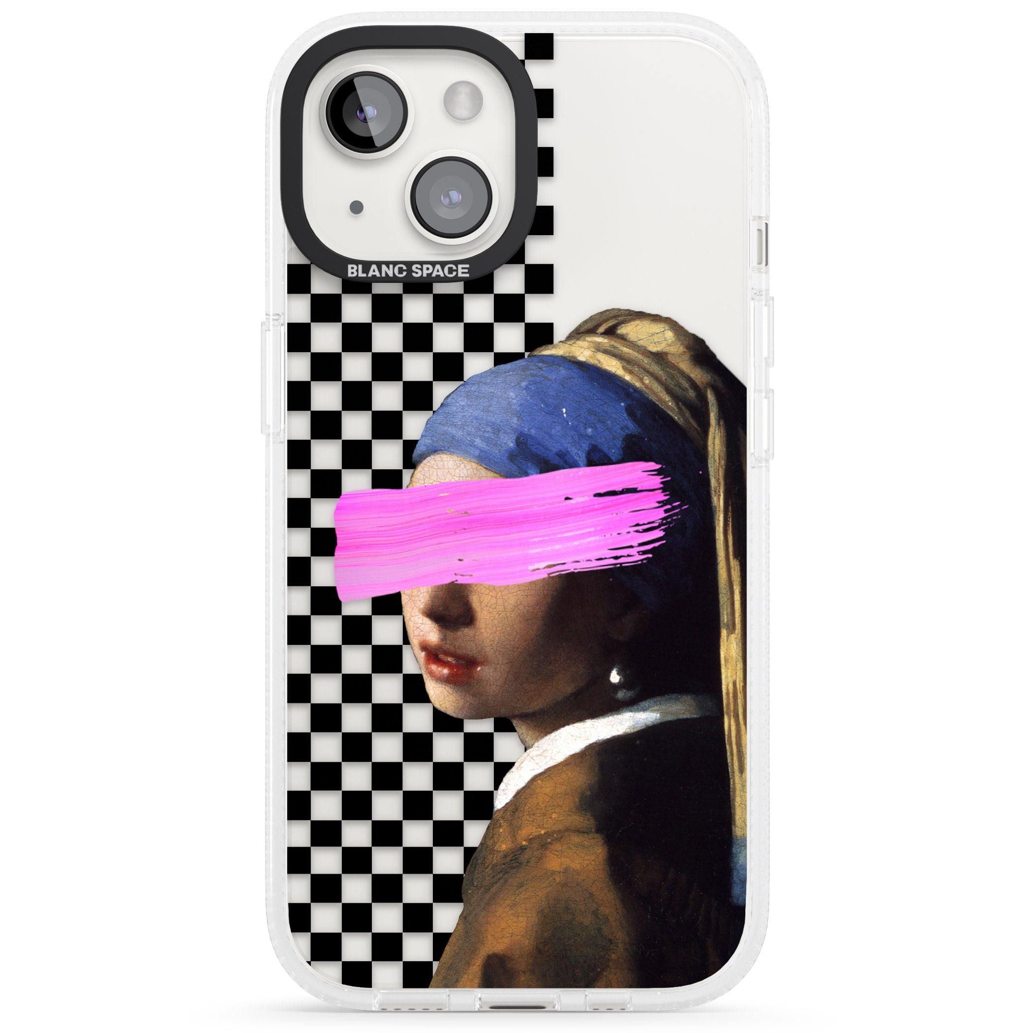 EXPERIMENTAL ERA iPhone 15 / 14 / 13 Clear Case Impact Air - Blanc Space