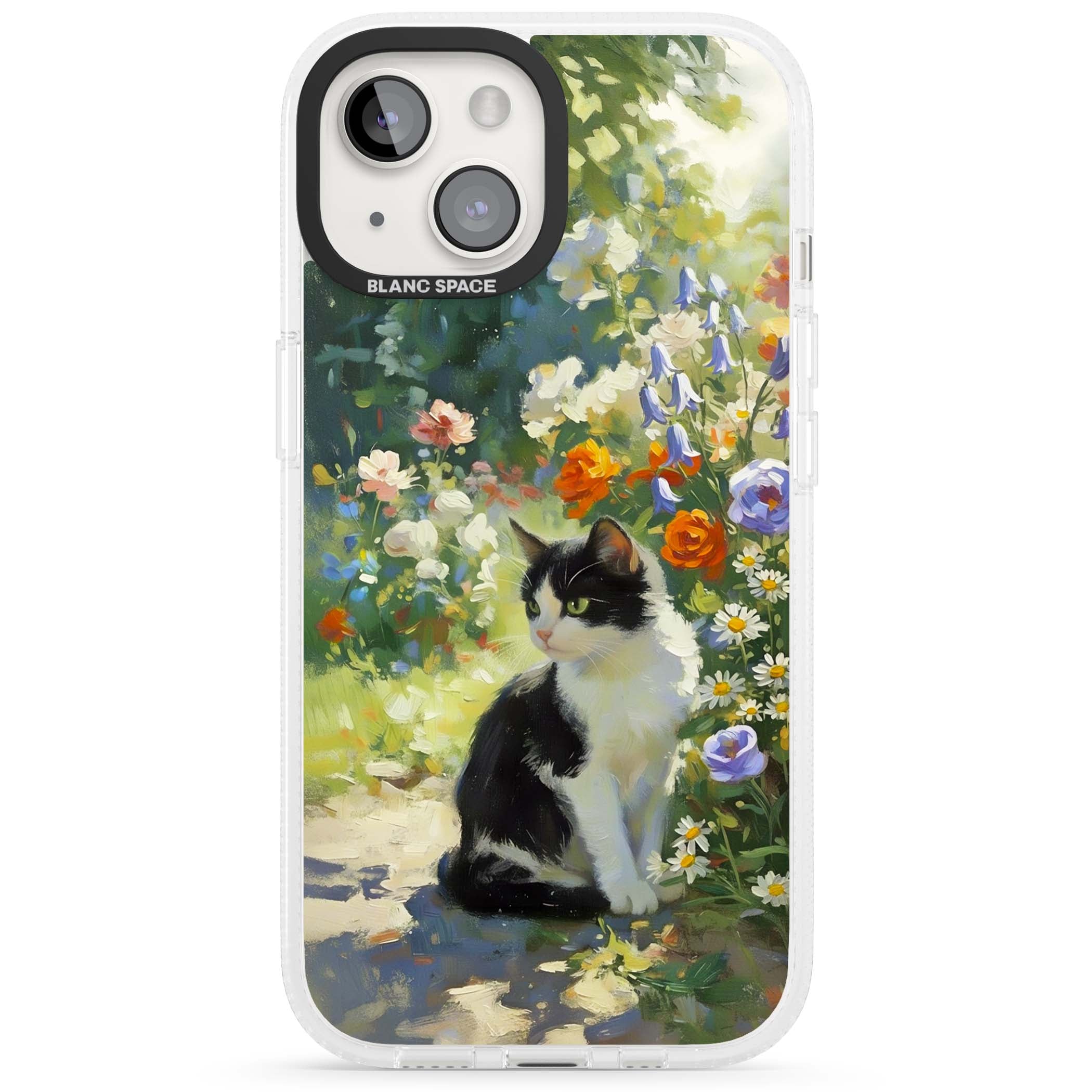 Cat In The Meadow for her iPhone case | Clear Case Impact Air case for iPhone 15, iPhone 15 Plus