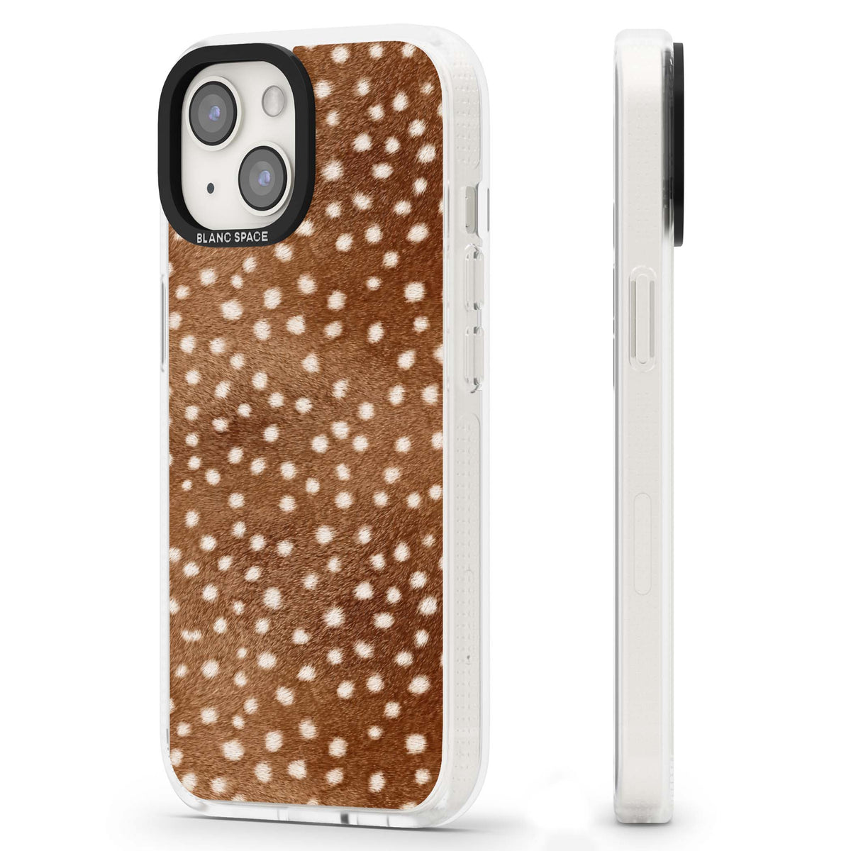 Deer Print animals iPhone case | Clear Case Impact Air case for iPhone 15, iPhone 15 Plus