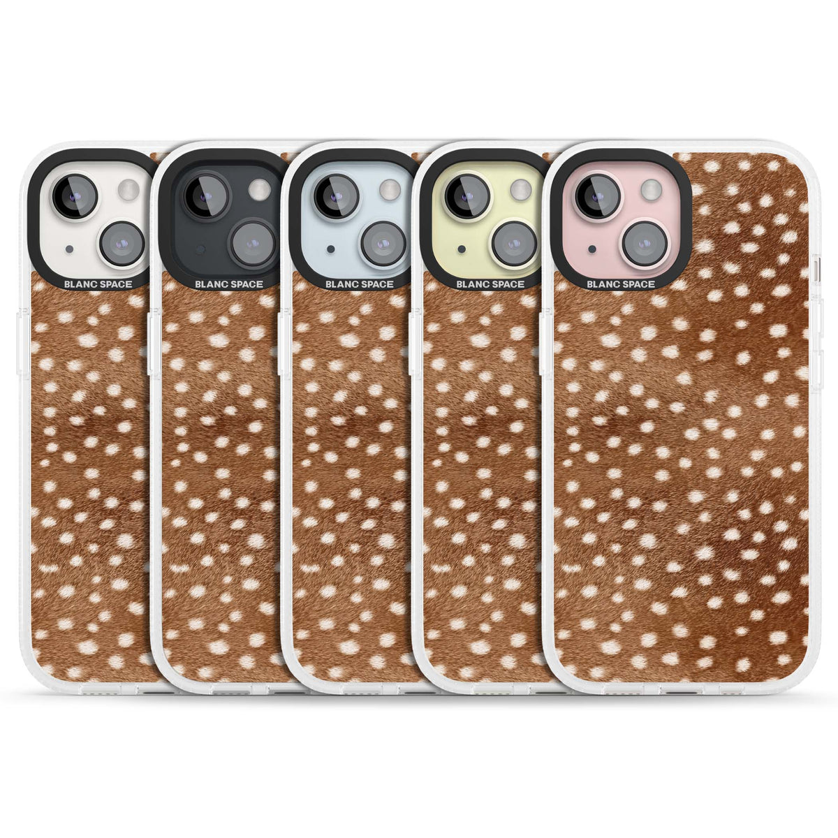 Deer Print animals iPhone case | Clear Case Impact Air case for iPhone 15, iPhone 15 Plus