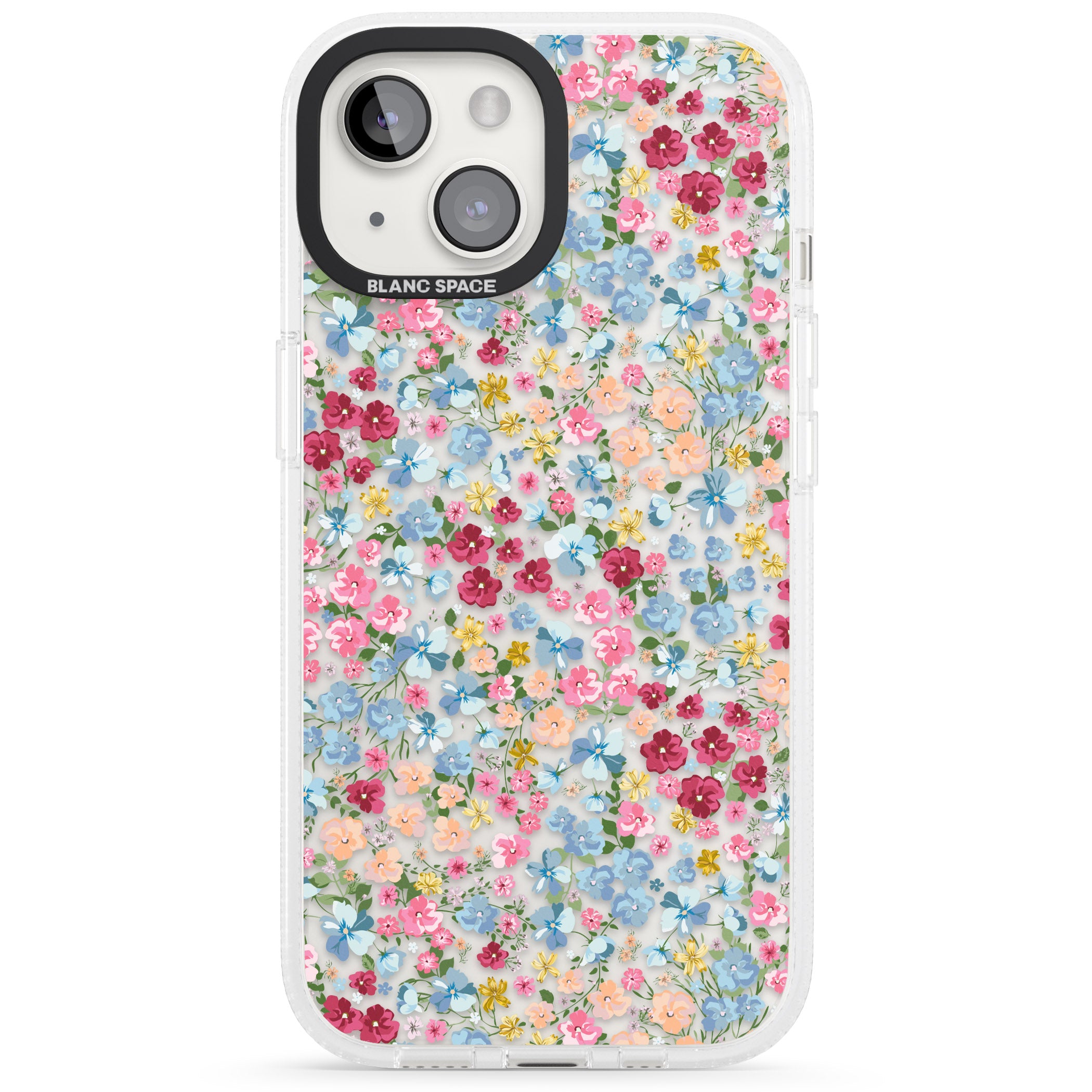 Venetian Meadow iPhone 15 / 14 / 13 Clear Case Impact Air - Blanc Space
