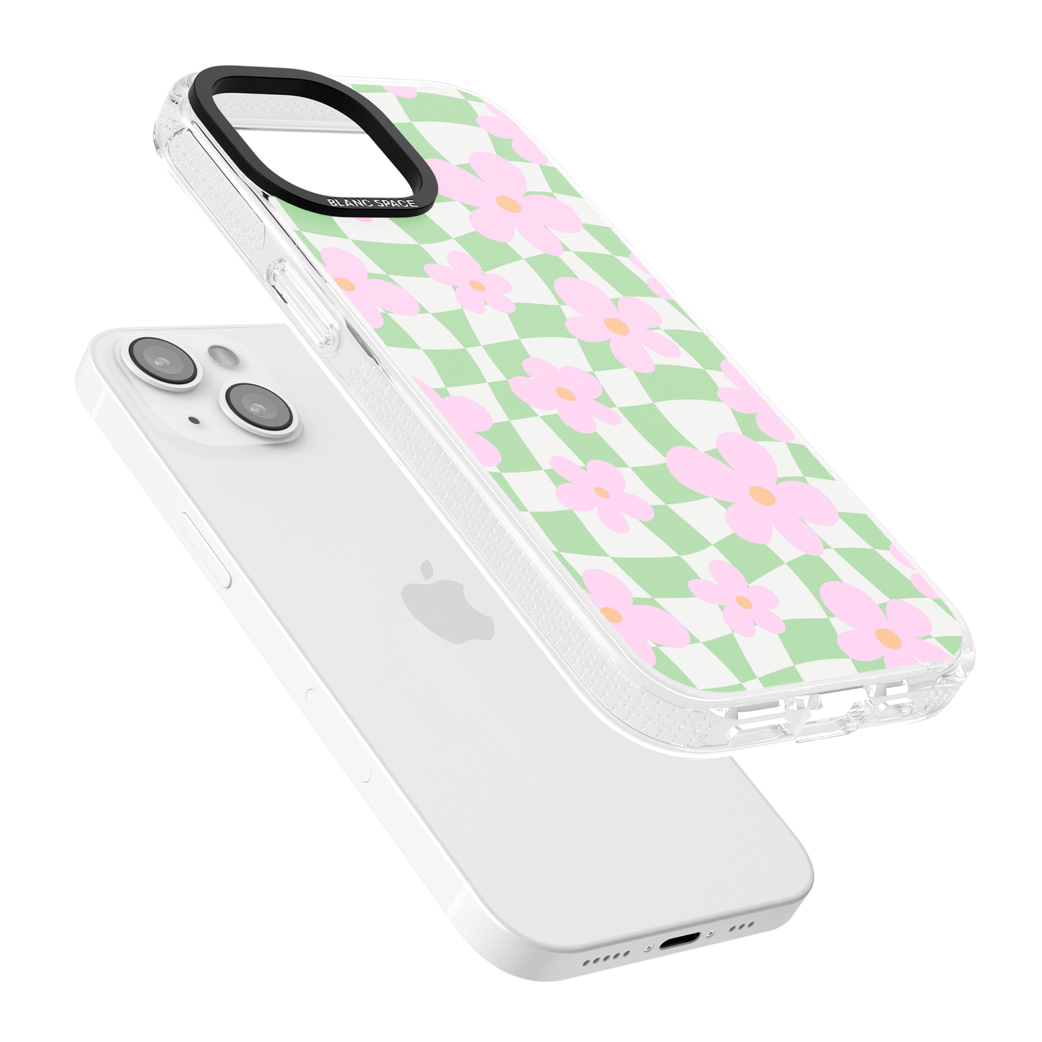Spring Picnic iPhone 15 / 14 / 13 Clear Case Impact Air - Blanc Space