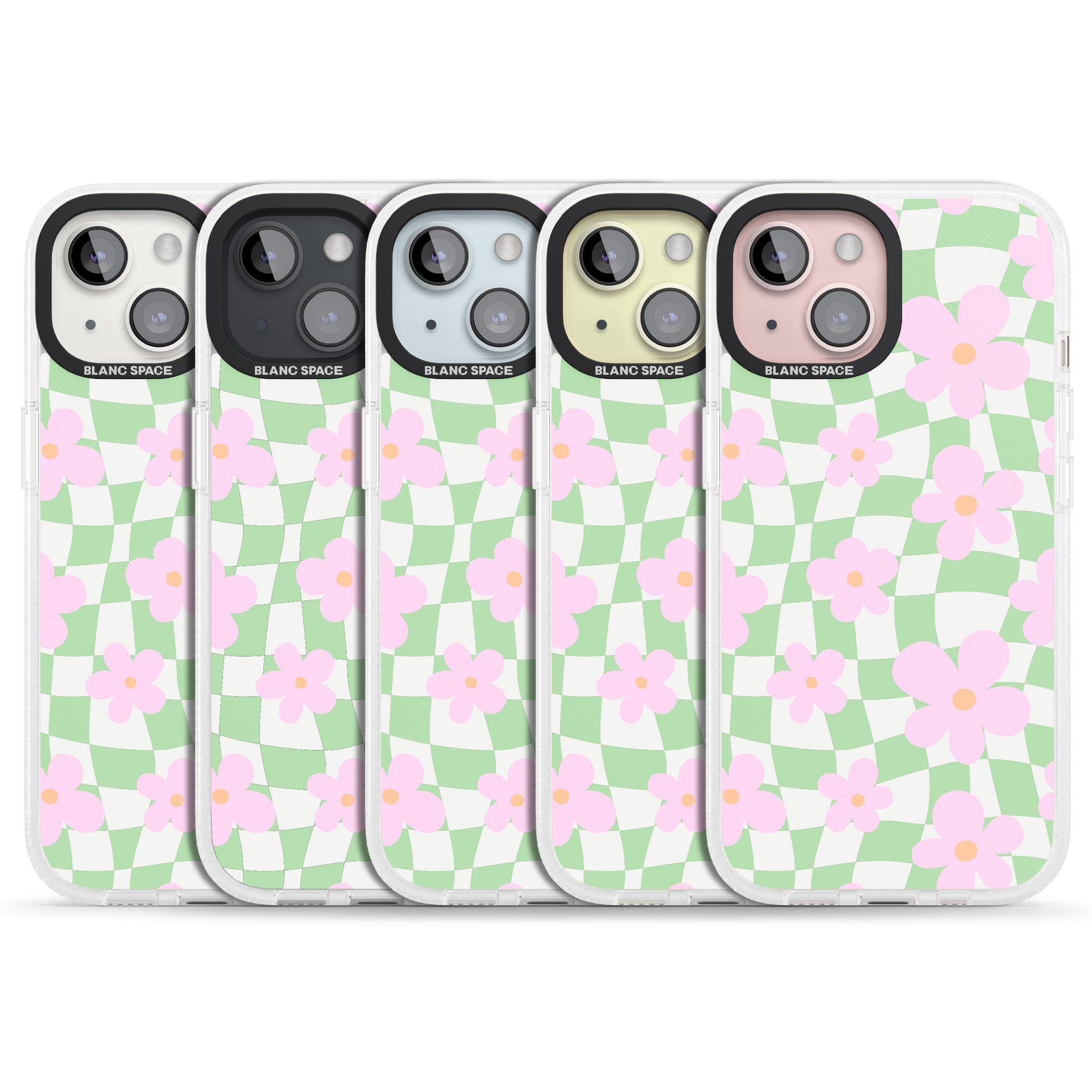 Spring Picnic iPhone 15 / 14 / 13 Clear Case Impact Air - Blanc Space