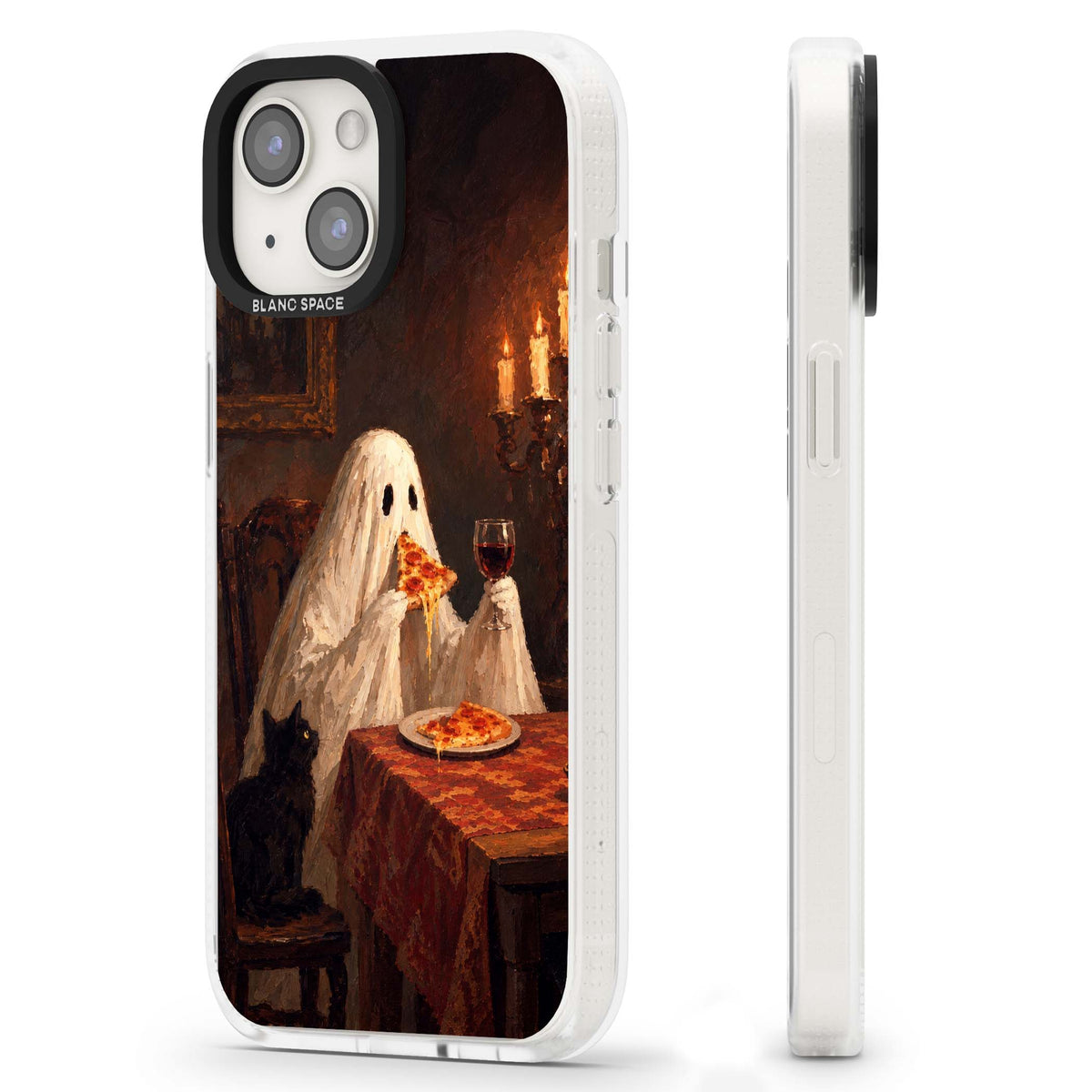 Lonely Night In art iPhone case | Clear Case Impact Air case for iPhone 15, iPhone 15 Plus