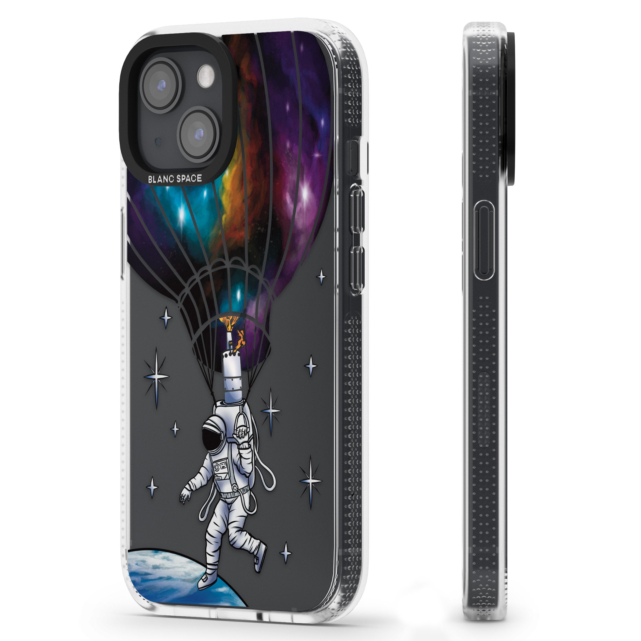 Solo Odyssey iPhone 15 / 14 / 13 Clear Case Impact Air - Blanc Space