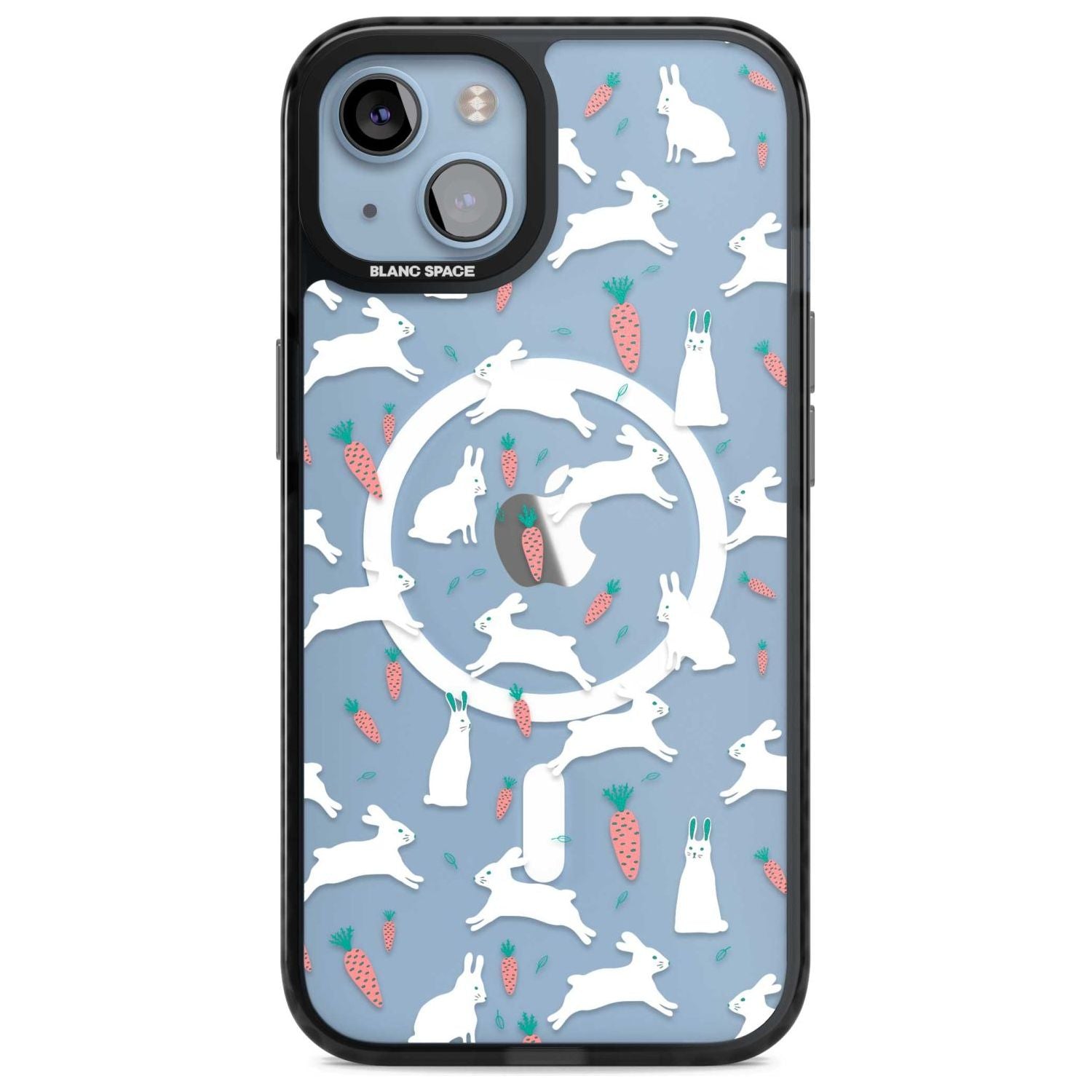 White Bunnies And Carrots