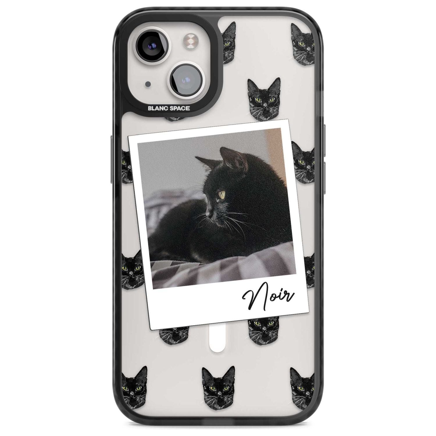 Personalised Bombay Cat Photo Custom Phone Case iPhone 15 Plus / Magsafe Black Impact Case,iPhone 15 / Magsafe Black Impact Case,iPhone 14 Plus / Magsafe Black Impact Case,iPhone 14 / Magsafe Black Impact Case,iPhone 13 / Magsafe Black Impact Case Blanc Space