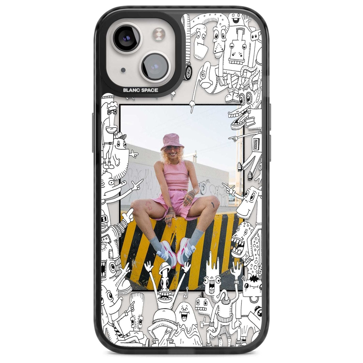 Personalised Look At This Photo Case Custom Phone Case iPhone 15 Plus / Magsafe Black Impact Case,iPhone 15 / Magsafe Black Impact Case,iPhone 14 Plus / Magsafe Black Impact Case,iPhone 14 / Magsafe Black Impact Case,iPhone 13 / Magsafe Black Impact Case Blanc Space