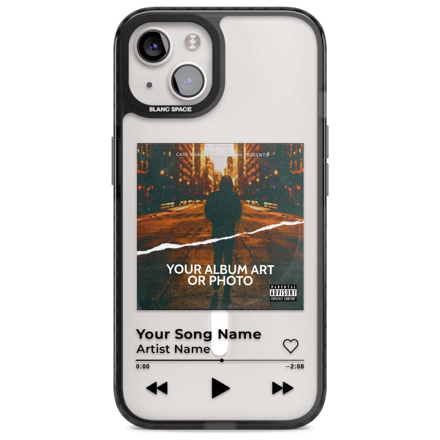 Personalised Album Art Custom Phone Case iPhone 15 Plus / Magsafe Black Impact Case,iPhone 15 / Magsafe Black Impact Case,iPhone 14 Plus / Magsafe Black Impact Case,iPhone 14 / Magsafe Black Impact Case,iPhone 13 / Magsafe Black Impact Case Blanc Space