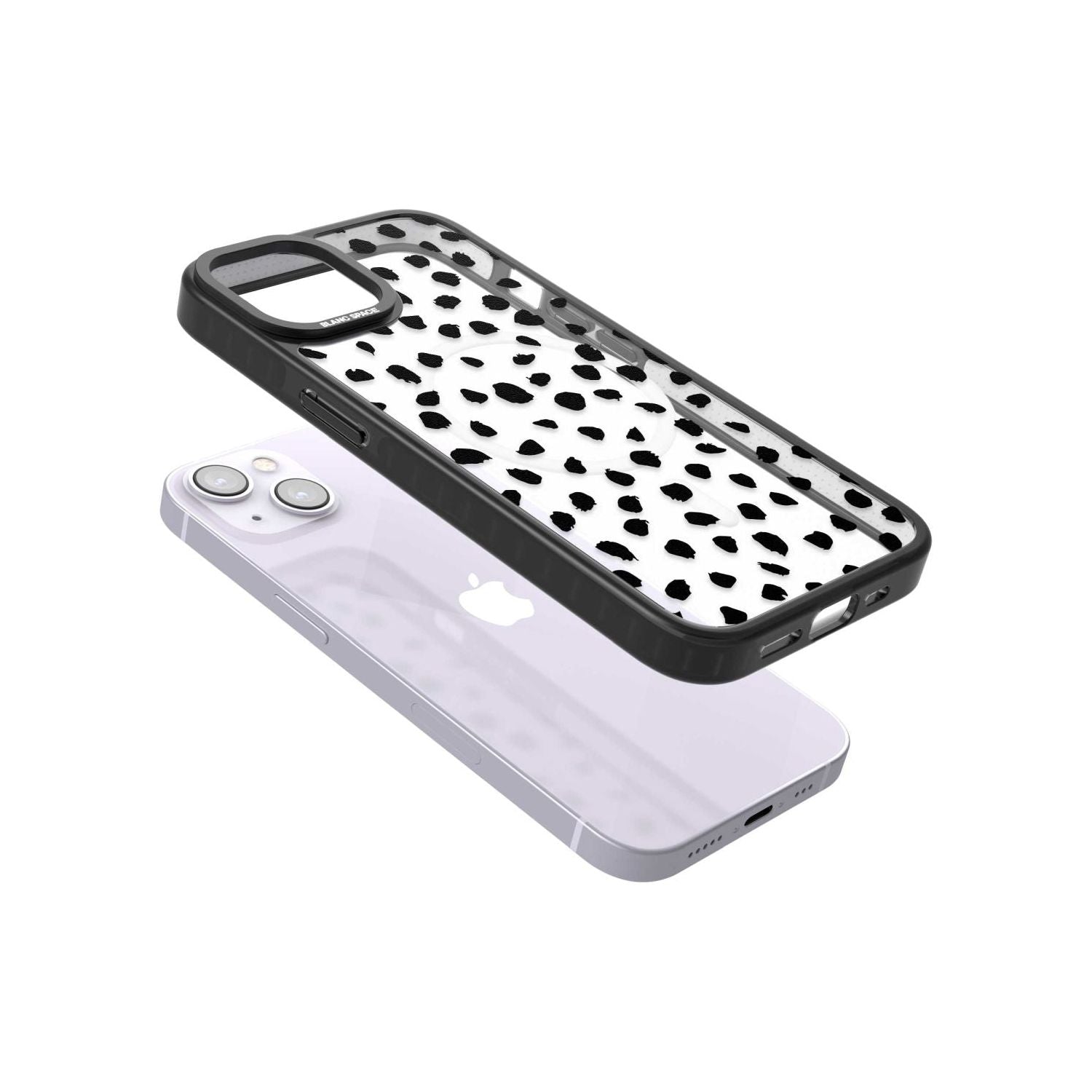 Black on Transparent Dalmatian Polka Dot Spots Phone Case iPhone 15 Pro Max / Black Impact Case,iPhone 15 Plus / Black Impact Case,iPhone 15 Pro / Black Impact Case,iPhone 15 / Black Impact Case,iPhone 15 Pro Max / Impact Case,iPhone 15 Plus / Impact Case,iPhone 15 Pro / Impact Case,iPhone 15 / Impact Case,iPhone 15 Pro Max / Magsafe Black Impact Case,iPhone 15 Plus / Magsafe Black Impact Case,iPhone 15 Pro / Magsafe Black Impact Case,iPhone 15 / Magsafe Black Impact Case,iPhone 14 Pro Max / Black Impact Ca