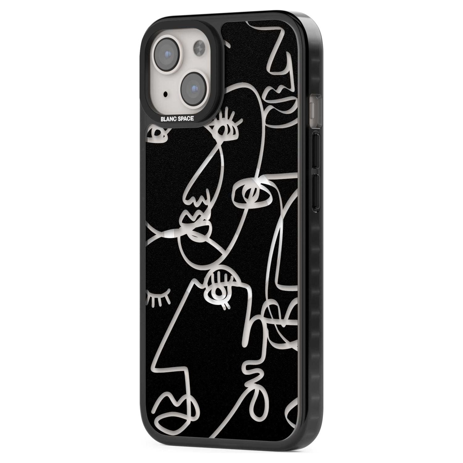 Abstract Continuous Line Faces Clear on Black Phone Case iPhone 15 Pro Max / Black Impact Case,iPhone 15 Plus / Black Impact Case,iPhone 15 Pro / Black Impact Case,iPhone 15 / Black Impact Case,iPhone 15 Pro Max / Impact Case,iPhone 15 Plus / Impact Case,iPhone 15 Pro / Impact Case,iPhone 15 / Impact Case,iPhone 15 Pro Max / Magsafe Black Impact Case,iPhone 15 Plus / Magsafe Black Impact Case,iPhone 15 Pro / Magsafe Black Impact Case,iPhone 15 / Magsafe Black Impact Case,iPhone 14 Pro Max / Black Impact Cas