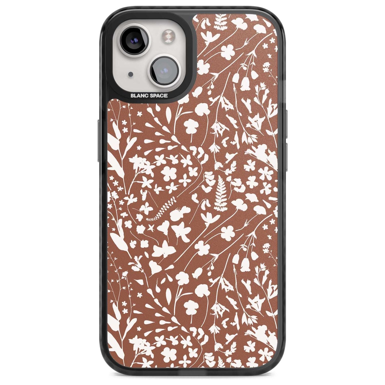 Wildflower Cluster On Terracotta