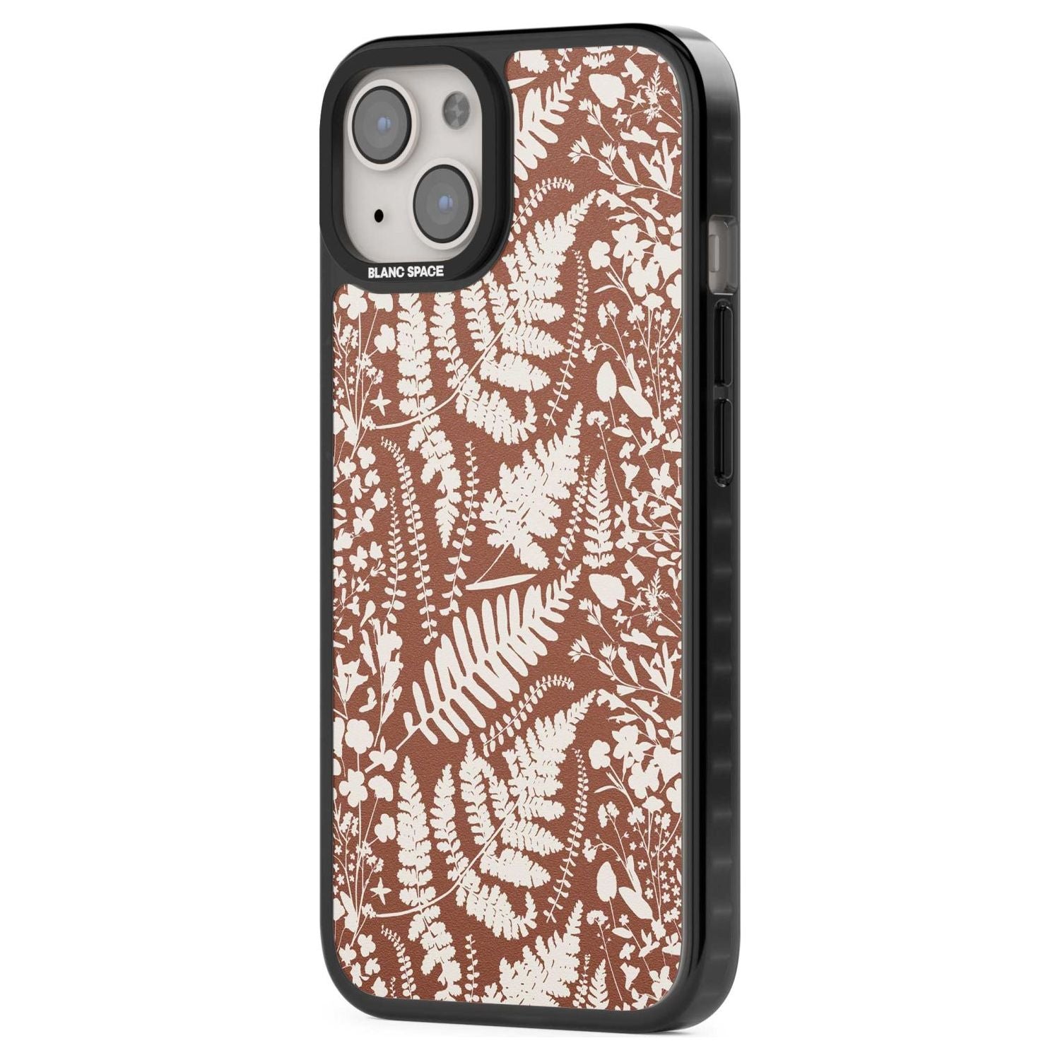 Wildflowers And Ferns On Terracotta