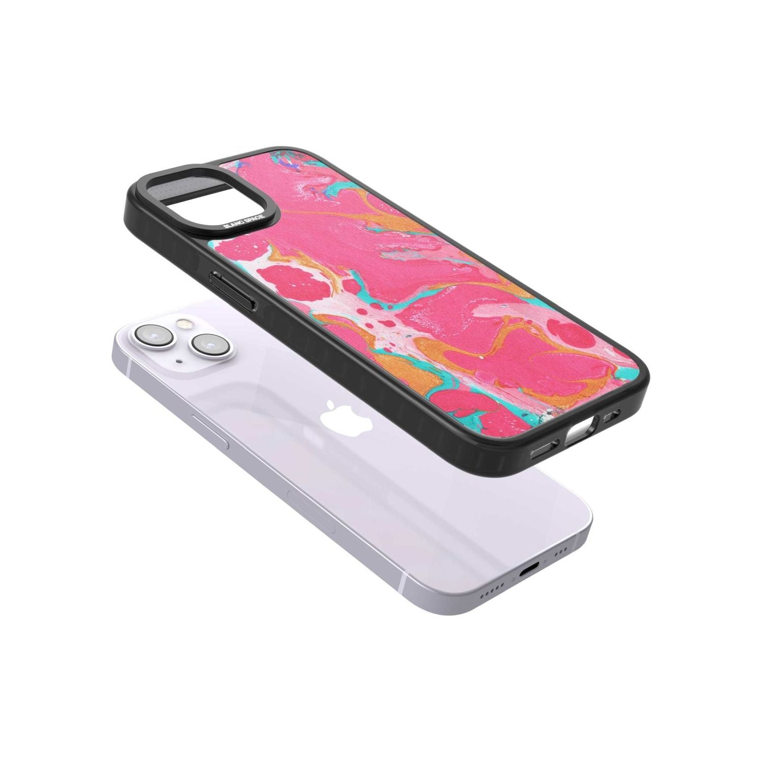 Vibrant Marbled Paper