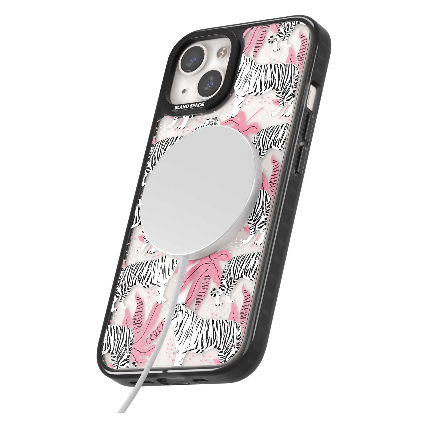 Pink & White Tropical Tigers