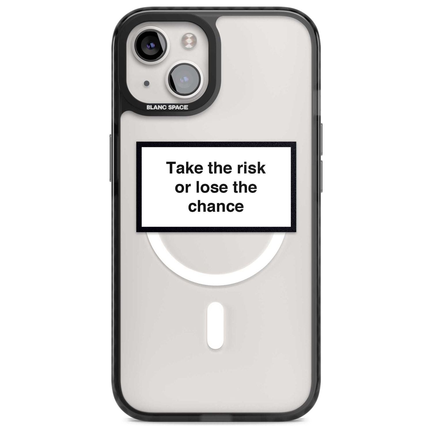 Take The Risk Or Lose The Chance