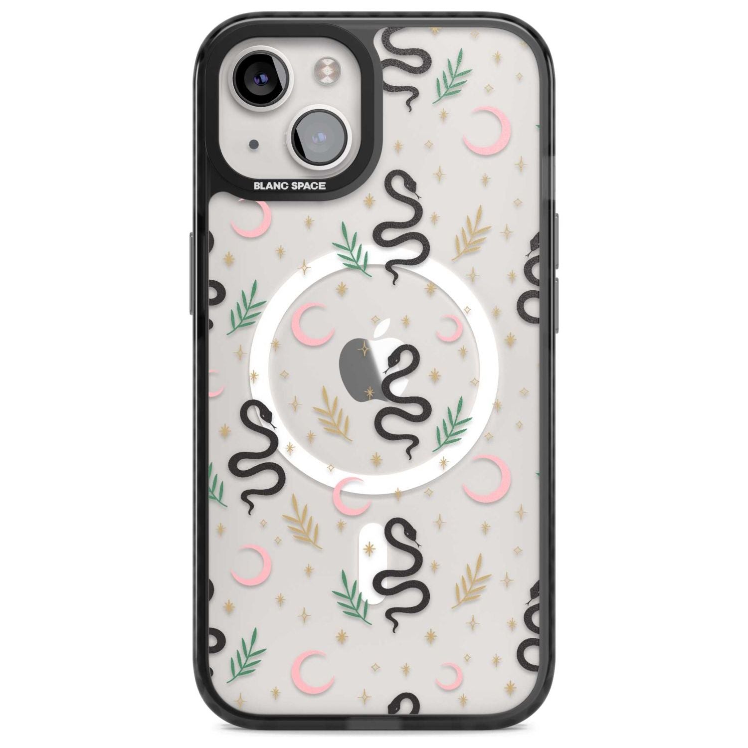 Snake & Moon Pattern