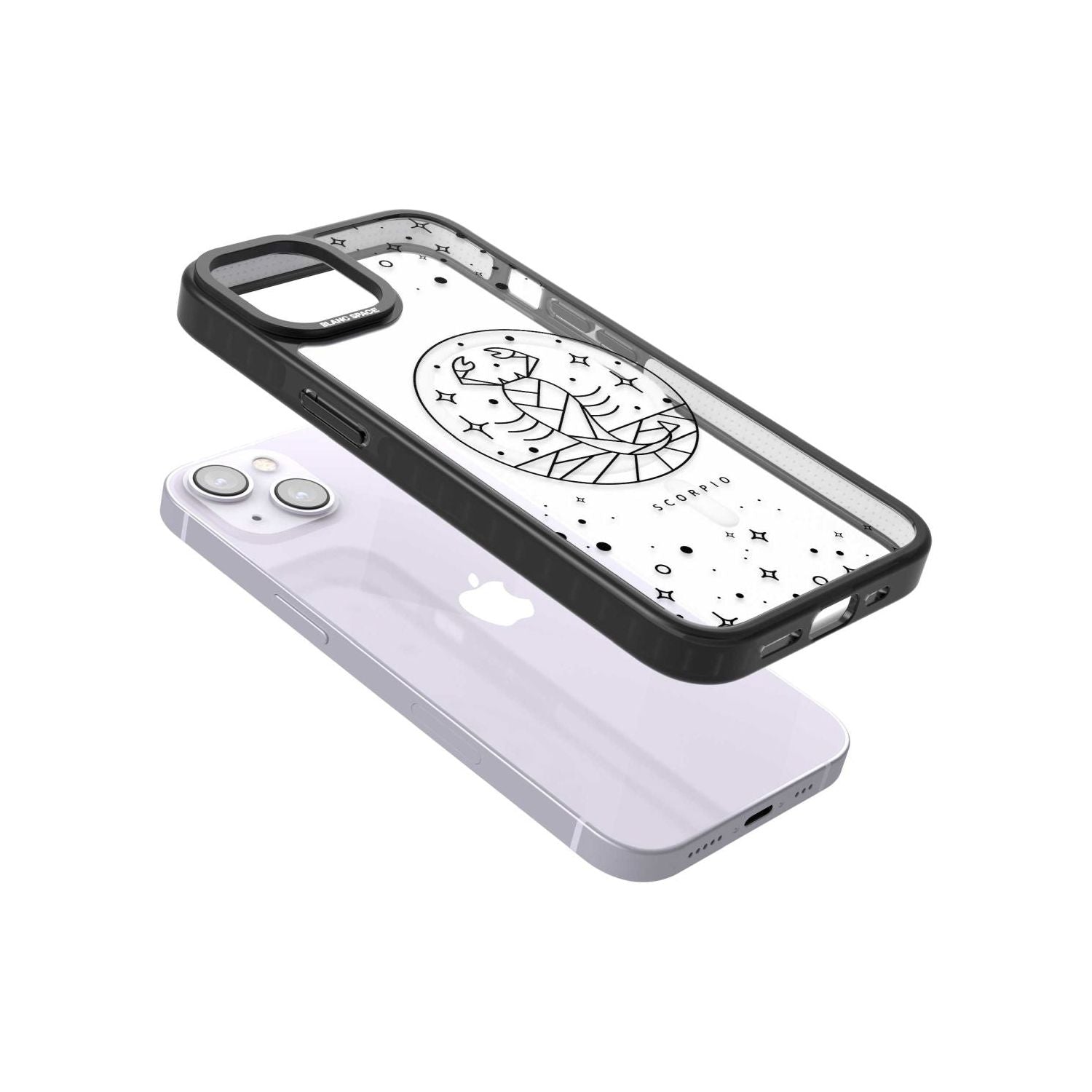 Scorpio Emblem Cosmic Design