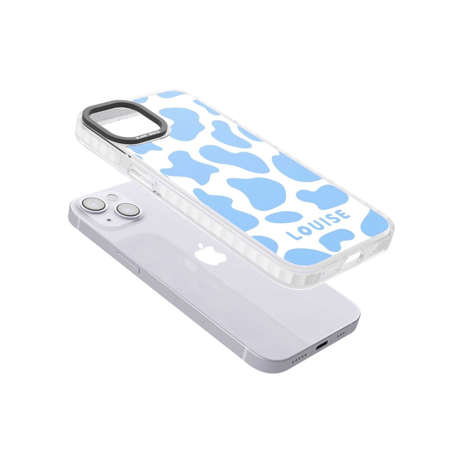 Personalised Blue and White Cow Print Custom Phone Case iPhone 15 Pro Max / Black Impact Case,iPhone 15 Plus / Black Impact Case,iPhone 15 Pro / Black Impact Case,iPhone 15 / Black Impact Case,iPhone 15 Pro Max / Impact Case,iPhone 15 Plus / Impact Case,iPhone 15 Pro / Impact Case,iPhone 15 / Impact Case,iPhone 15 Pro Max / Magsafe Black Impact Case,iPhone 15 Plus / Magsafe Black Impact Case,iPhone 15 Pro / Magsafe Black Impact Case,iPhone 15 / Magsafe Black Impact Case,iPhone 14 Pro Max / Black Impact Case