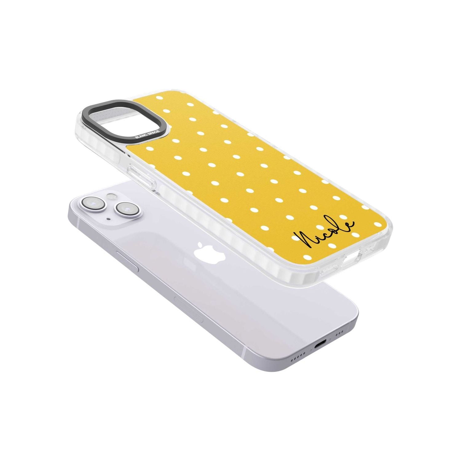 Personalised Yellow Polka Dot Custom Phone Case iPhone 15 Pro Max / Black Impact Case,iPhone 15 Plus / Black Impact Case,iPhone 15 Pro / Black Impact Case,iPhone 15 / Black Impact Case,iPhone 15 Pro Max / Impact Case,iPhone 15 Plus / Impact Case,iPhone 15 Pro / Impact Case,iPhone 15 / Impact Case,iPhone 15 Pro Max / Magsafe Black Impact Case,iPhone 15 Plus / Magsafe Black Impact Case,iPhone 15 Pro / Magsafe Black Impact Case,iPhone 15 / Magsafe Black Impact Case,iPhone 14 Pro Max / Black Impact Case,iPhone