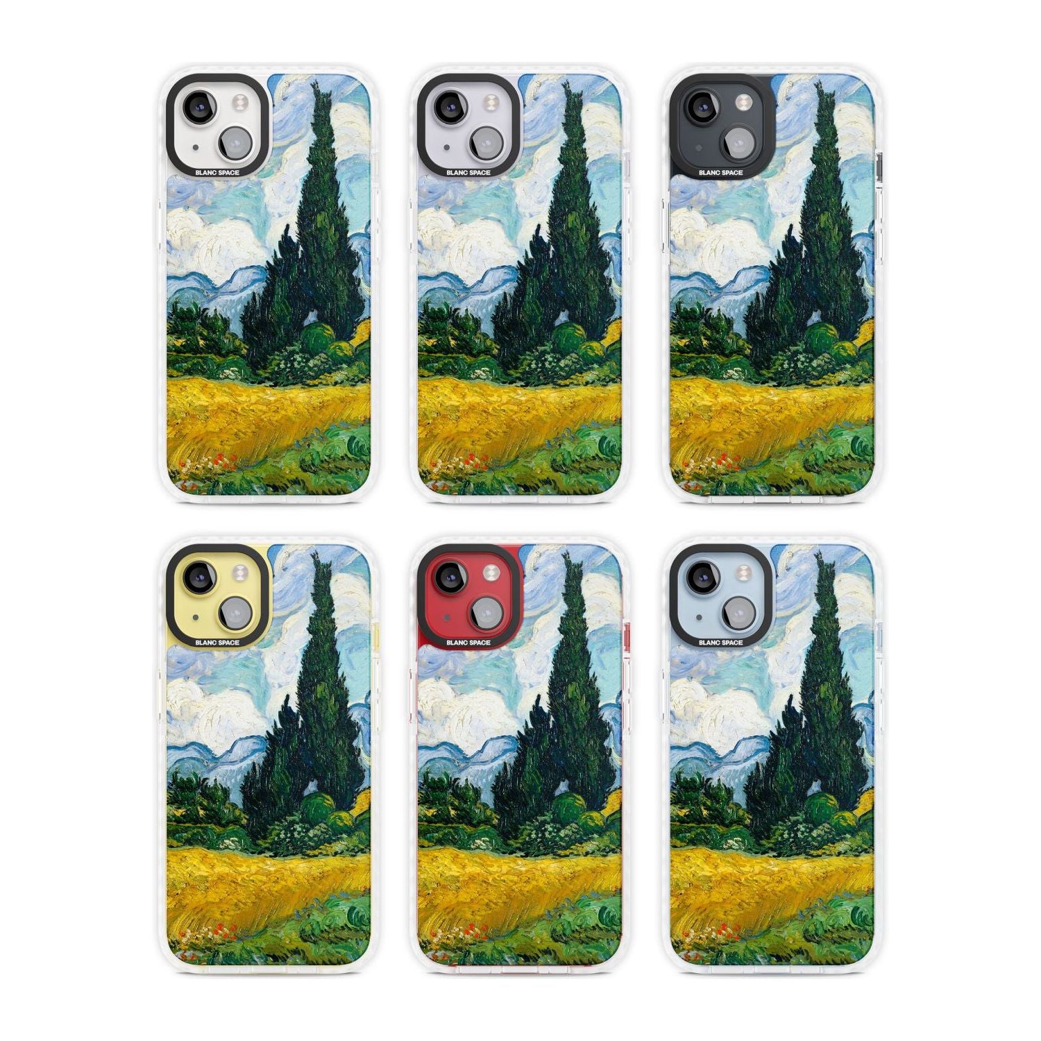 Wheat Field With Cypresses By Vincent Van Gogh