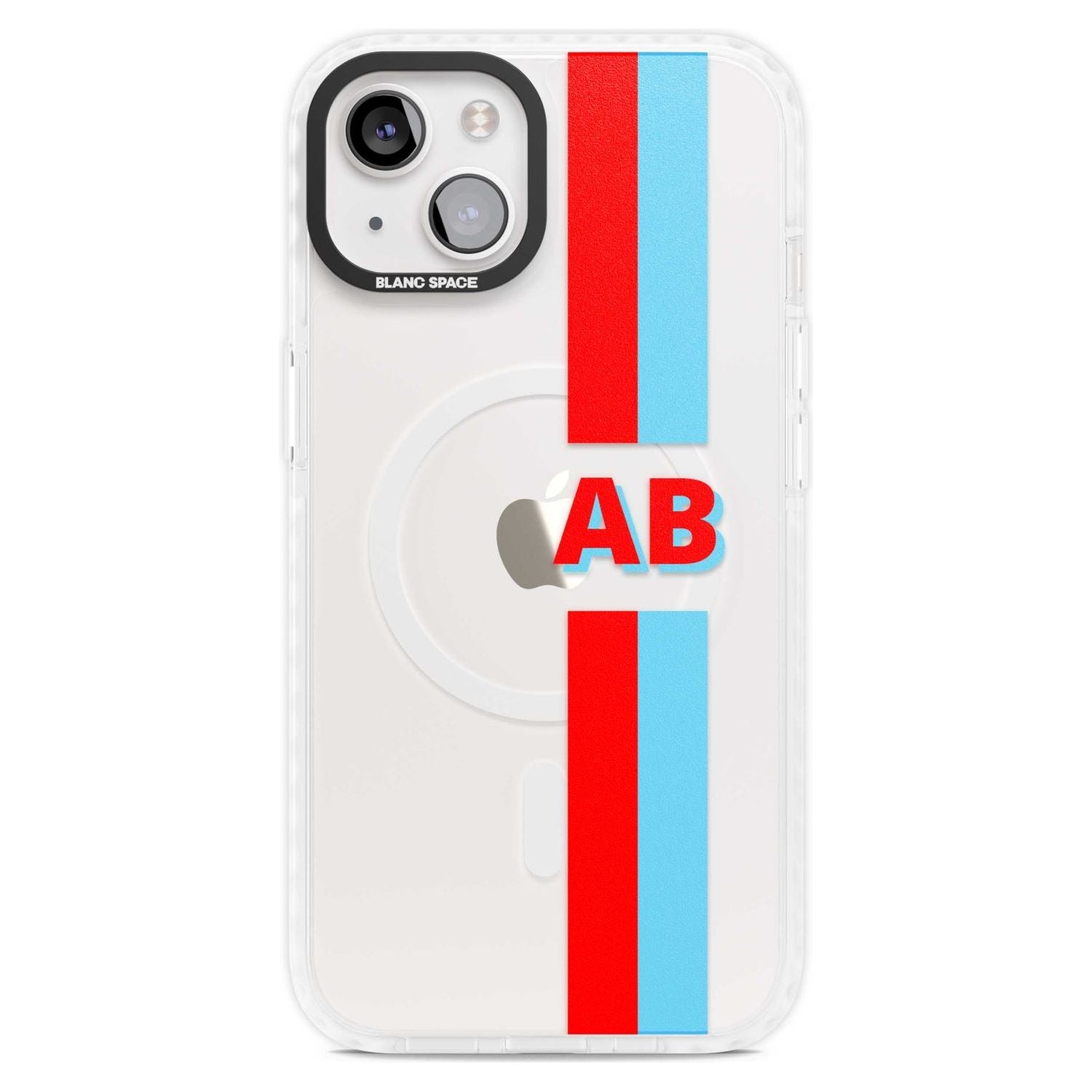 Personalised Clear Text 6B Custom Phone Case iPhone 15 Plus / Magsafe Impact Case,iPhone 15 / Magsafe Impact Case Blanc Space