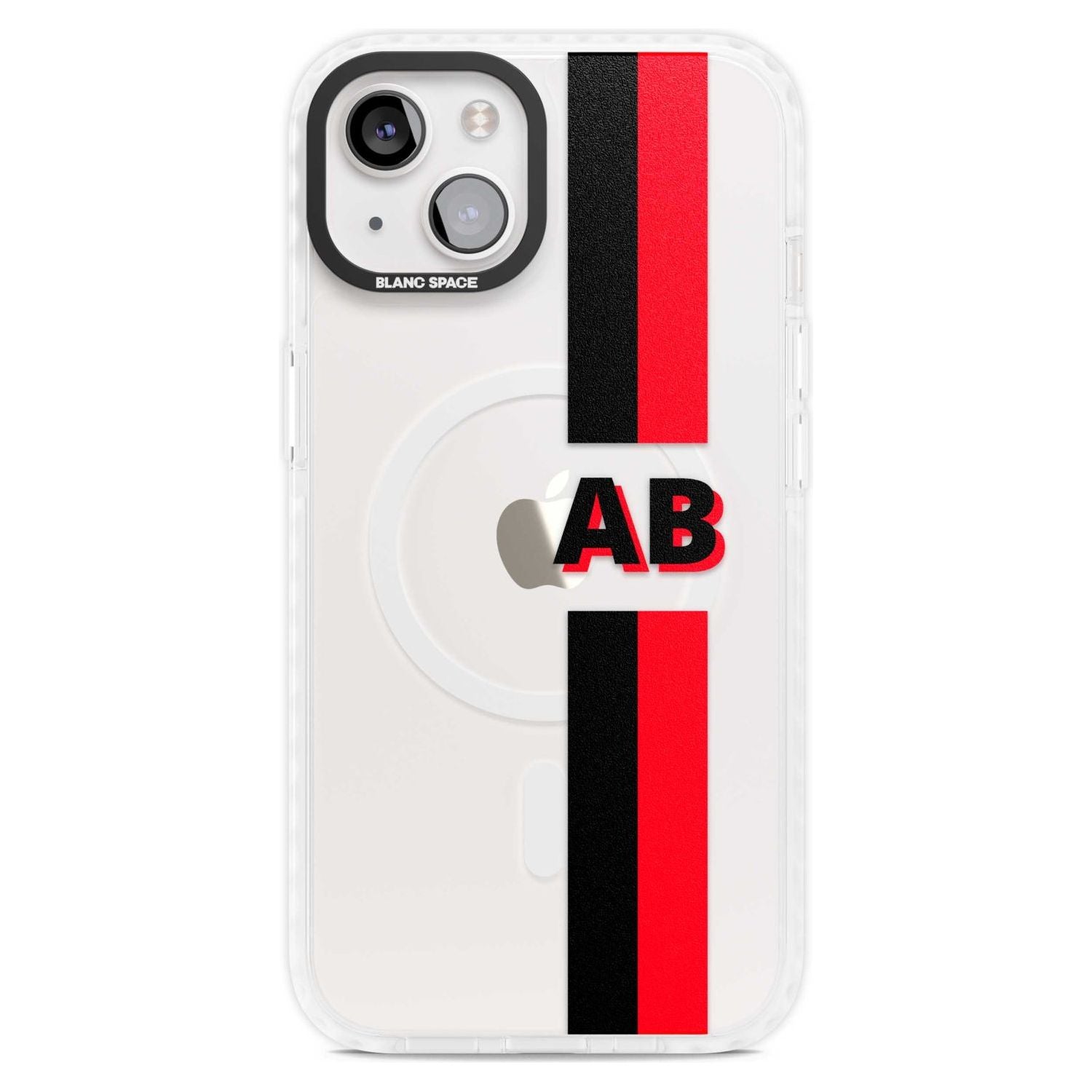 Personalised Clear Text 6C Custom Phone Case iPhone 15 Plus / Magsafe Impact Case,iPhone 15 / Magsafe Impact Case Blanc Space