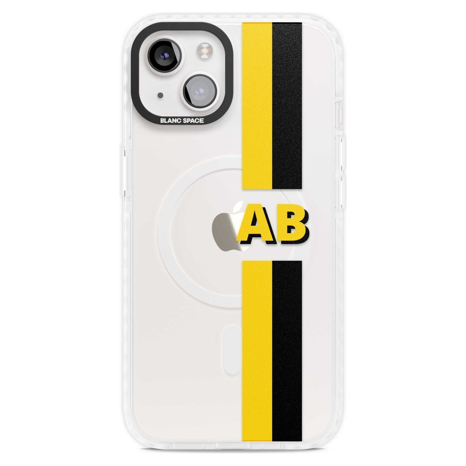 Personalised Clear Text 6F Custom Phone Case iPhone 15 Plus / Magsafe Impact Case,iPhone 15 / Magsafe Impact Case Blanc Space