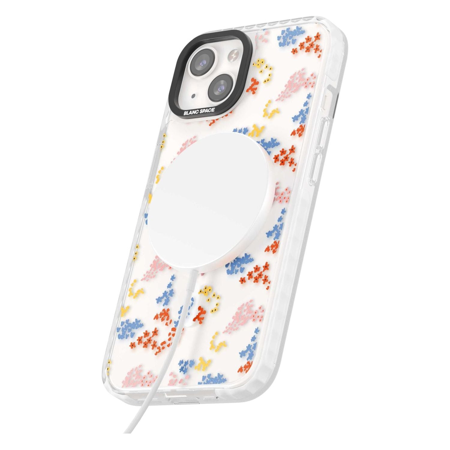 Floral Confetti: Transparent Delight