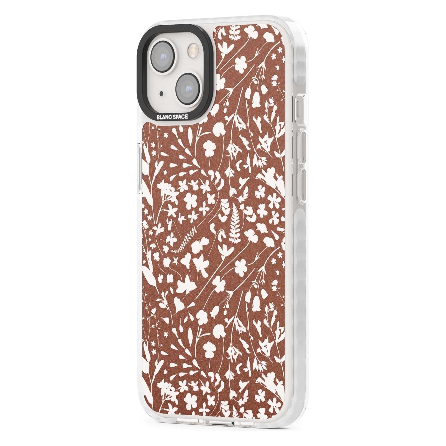 Wildflower Cluster On Terracotta